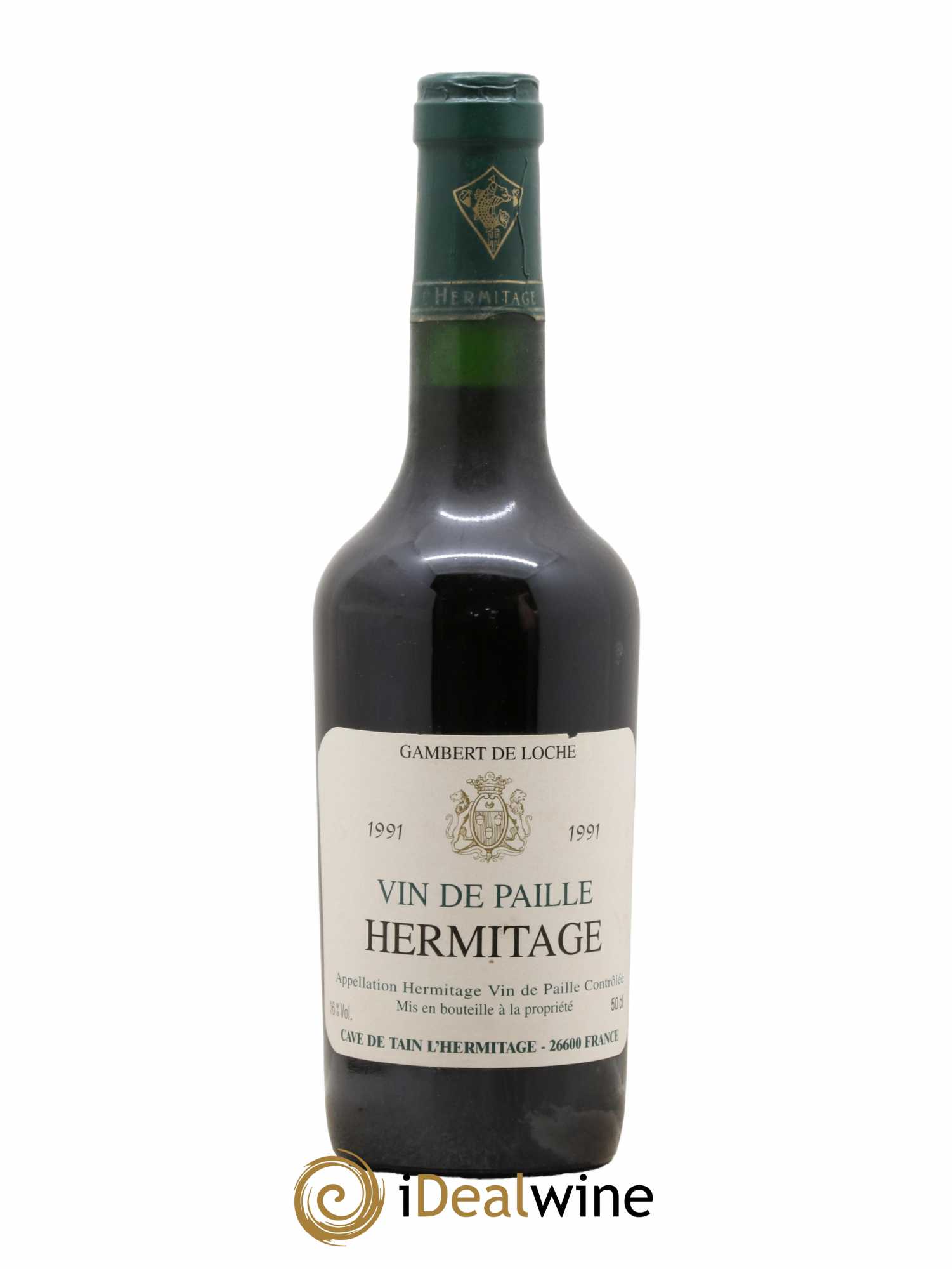 Hermitage Vin De Paille Gambert De Loche Cave De Tain L'Hermitage 50CL 1991 - Lotto di 1 bottiglia - 0