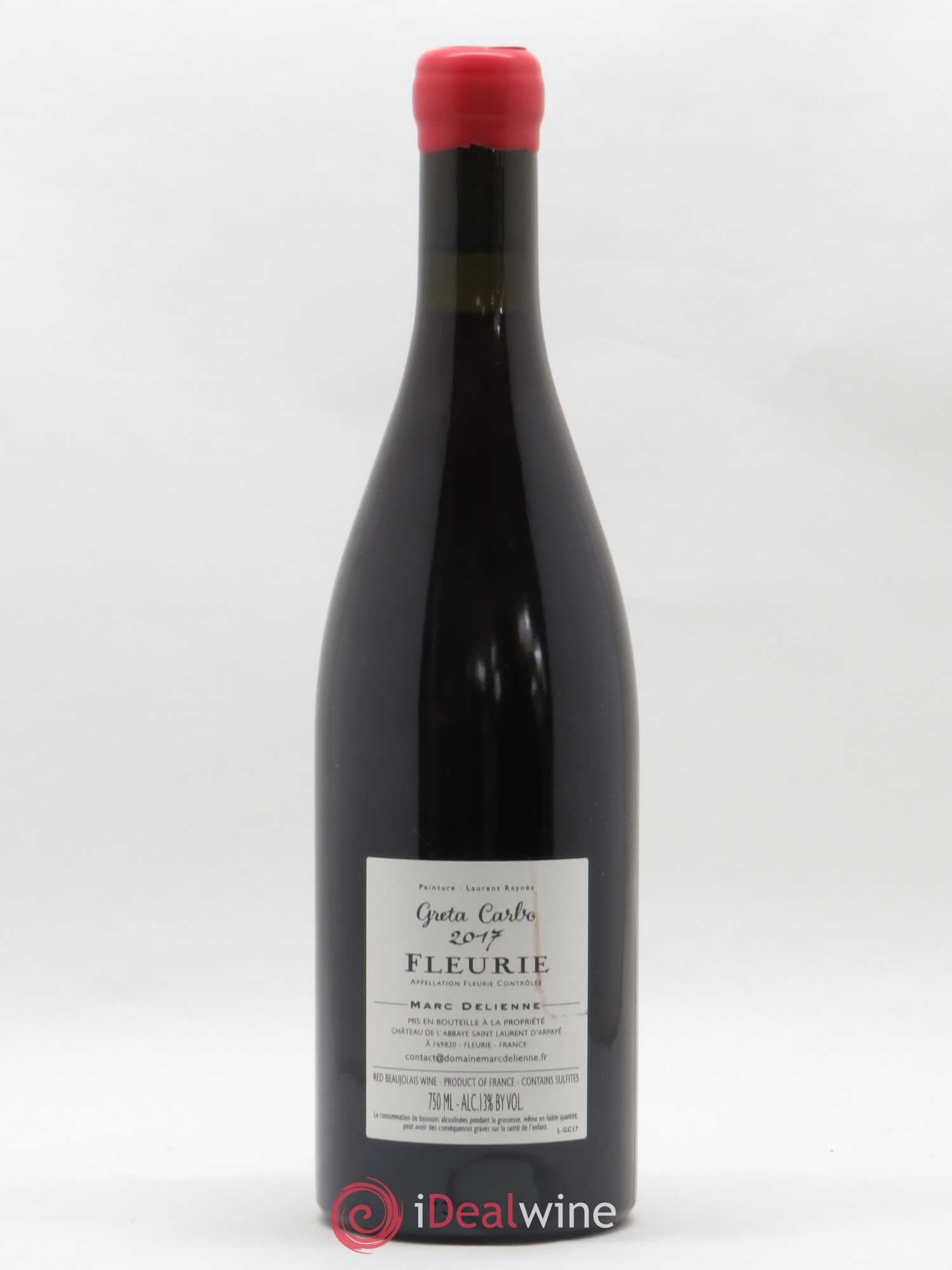 Fleurie Greta Carbo Marc Delienne  (ohne Mindestpreis) 2017 - Posten von 1 Flasche - 1