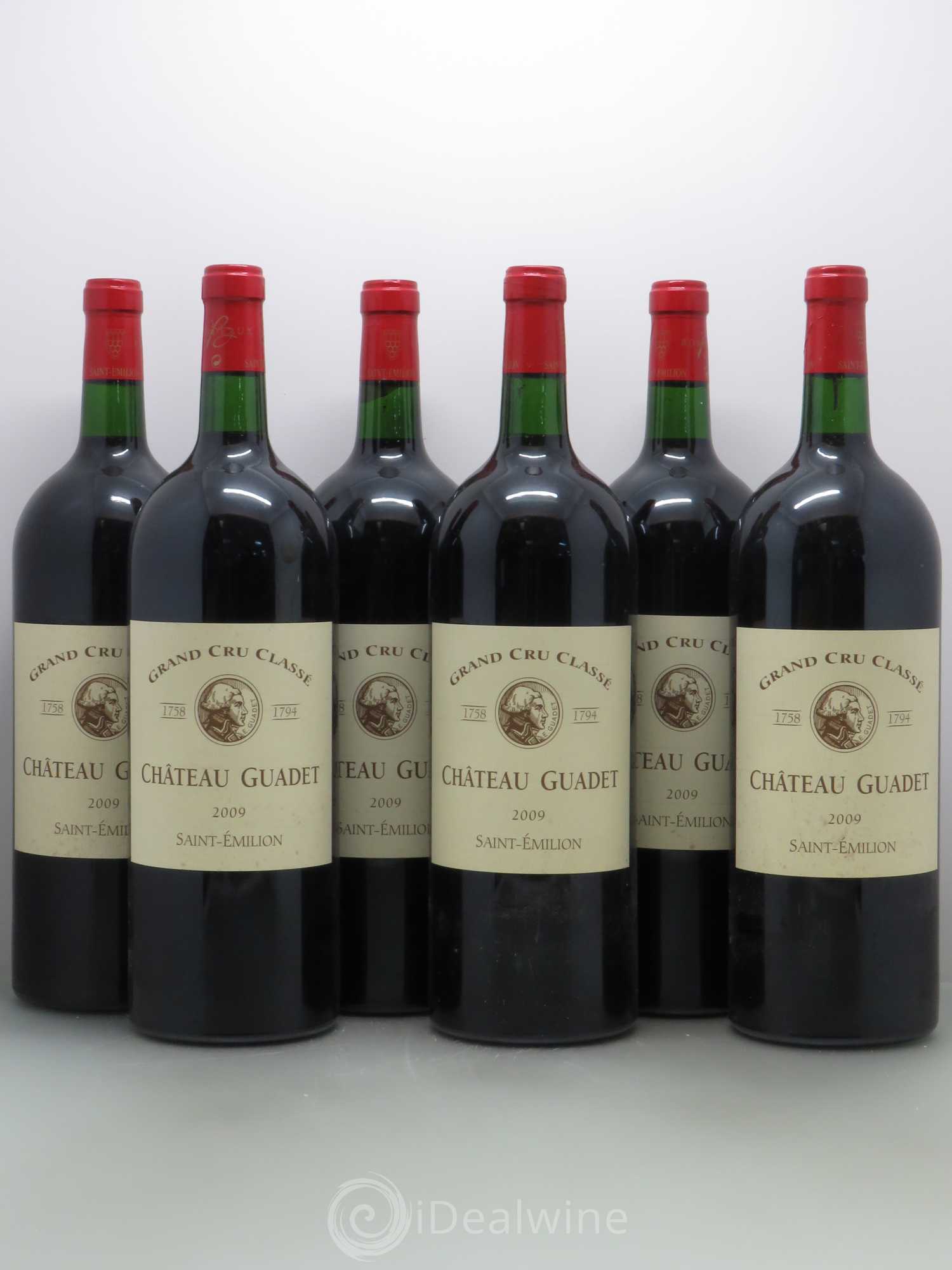 Château Guadet  Grand Cru Classé 2009 - Lot de 6 magnums - 0