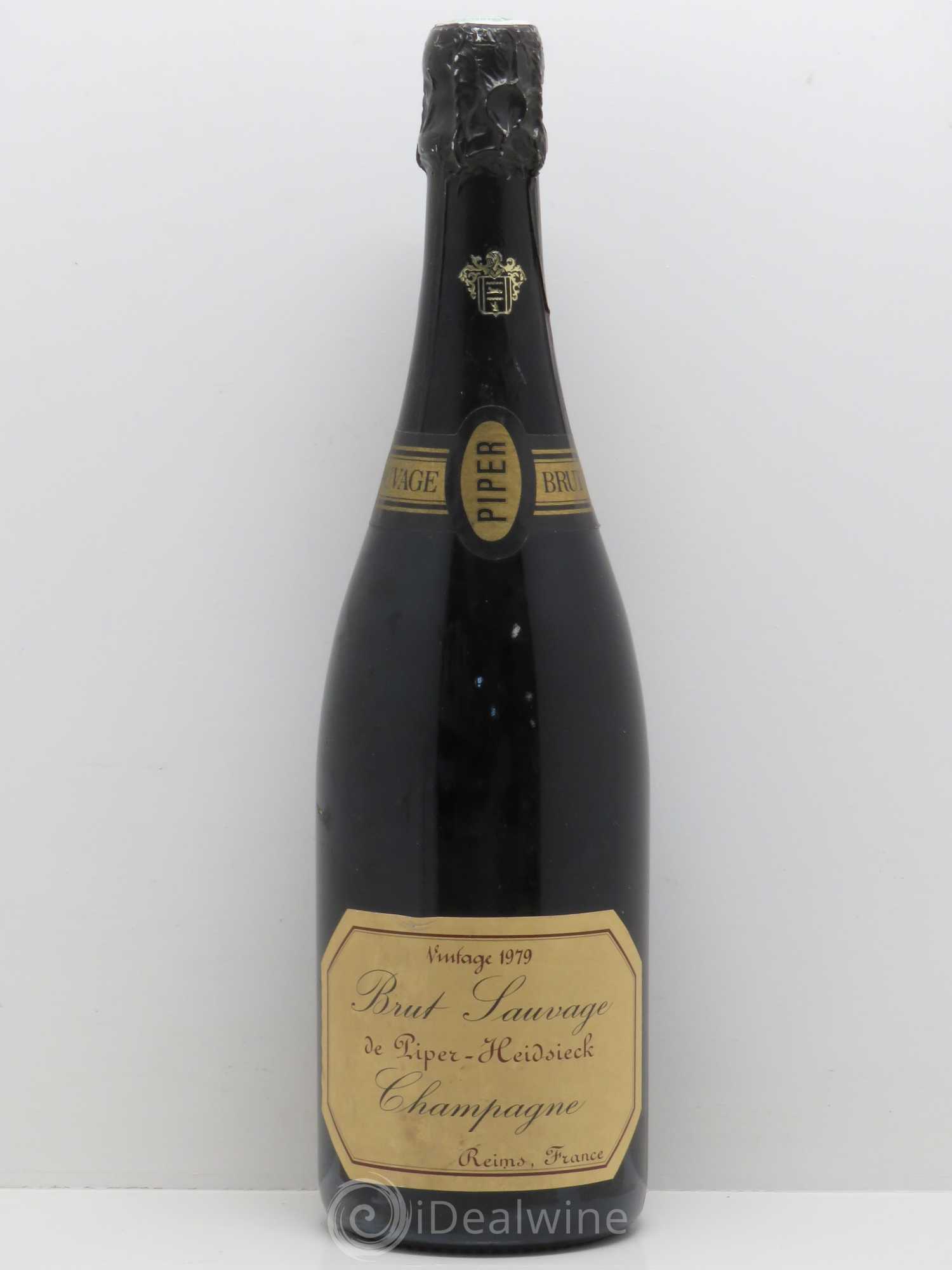 Champagne Piper Heidsieck Vintage Brut Sauvage 1979 - Lot de 1 bouteille - 0