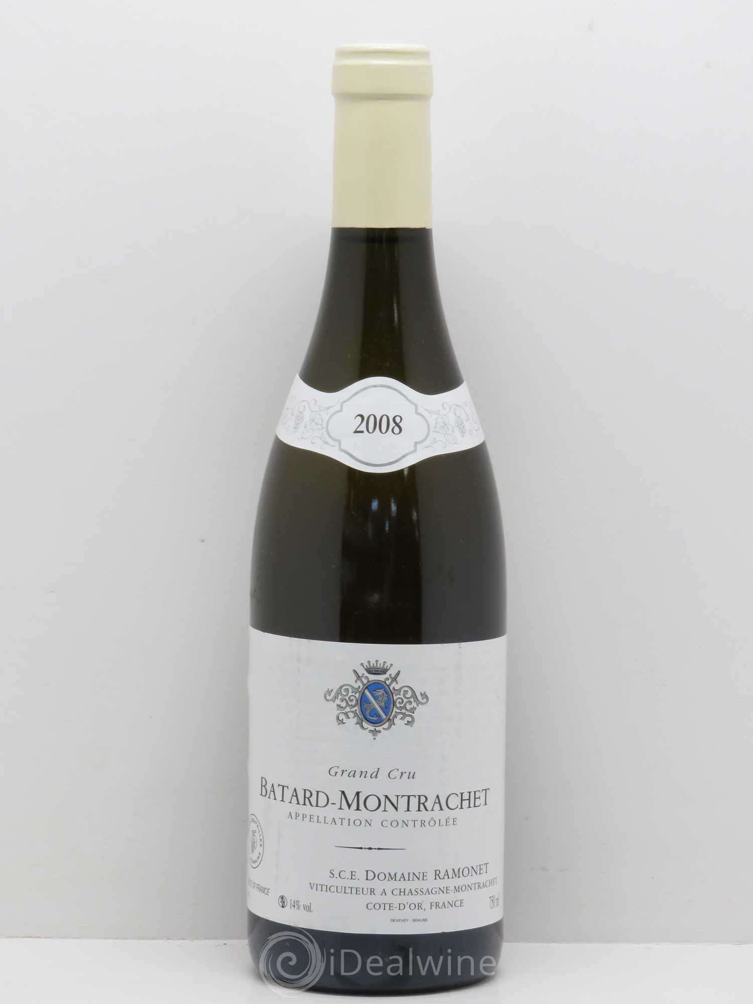 Bâtard-Montrachet Grand Cru Ramonet (Domaine) 2008 - Lot de 1 bouteille - 0