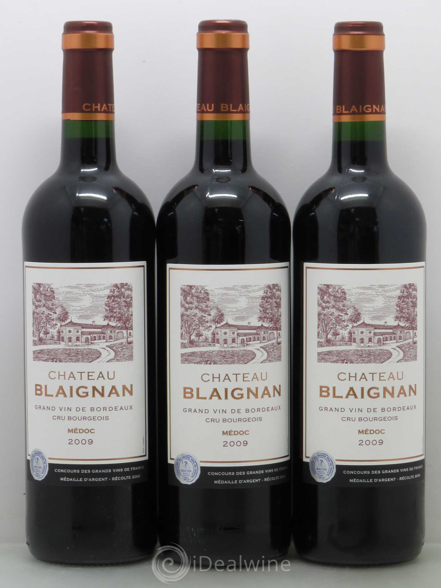 Château Blaignan Cru Bourgeois 2009 - Lot de 6 bouteilles - 2