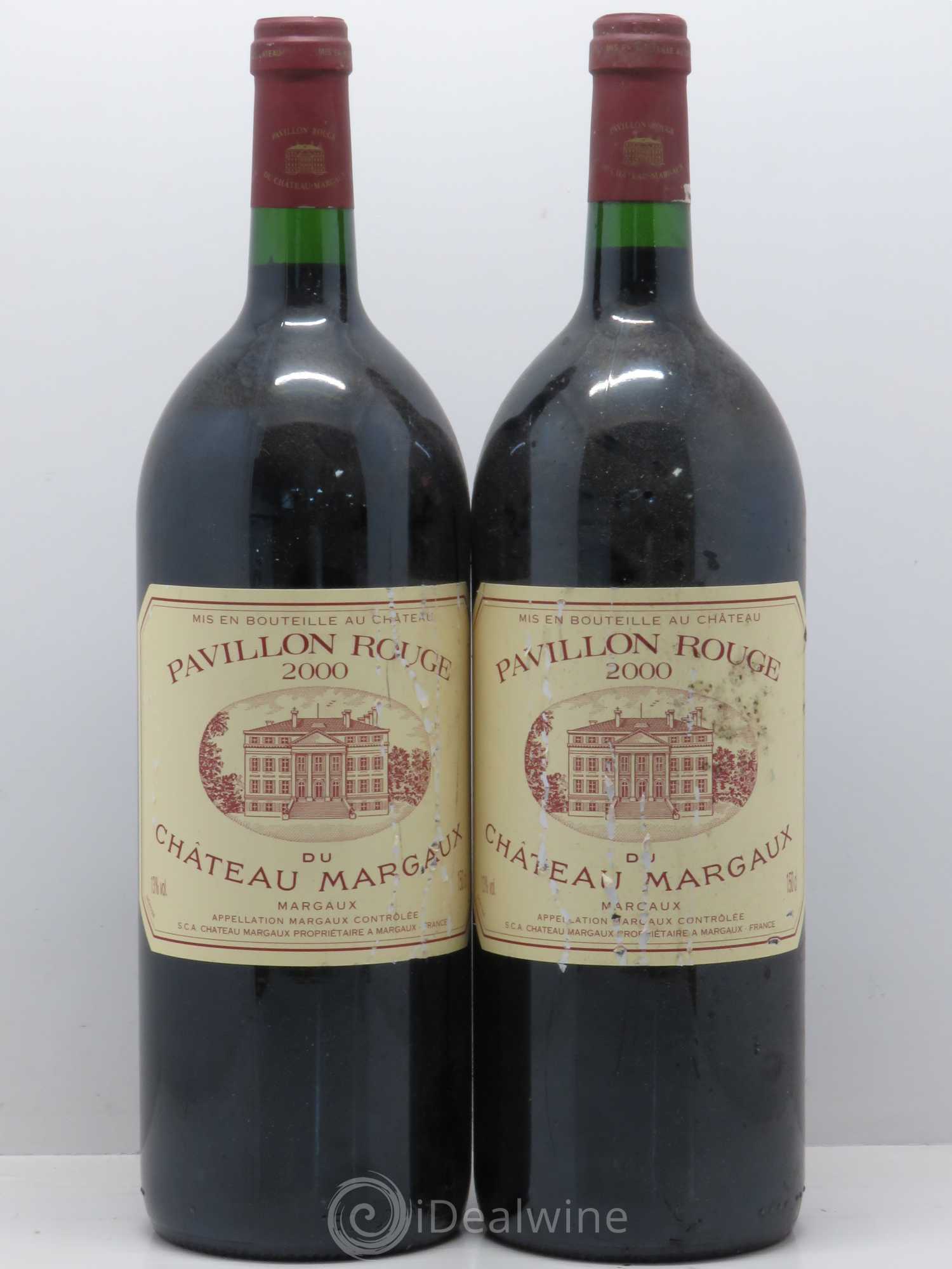 Pavillon Rouge du Château Margaux Second Vin 2000 - Lot de 2 magnums - 0