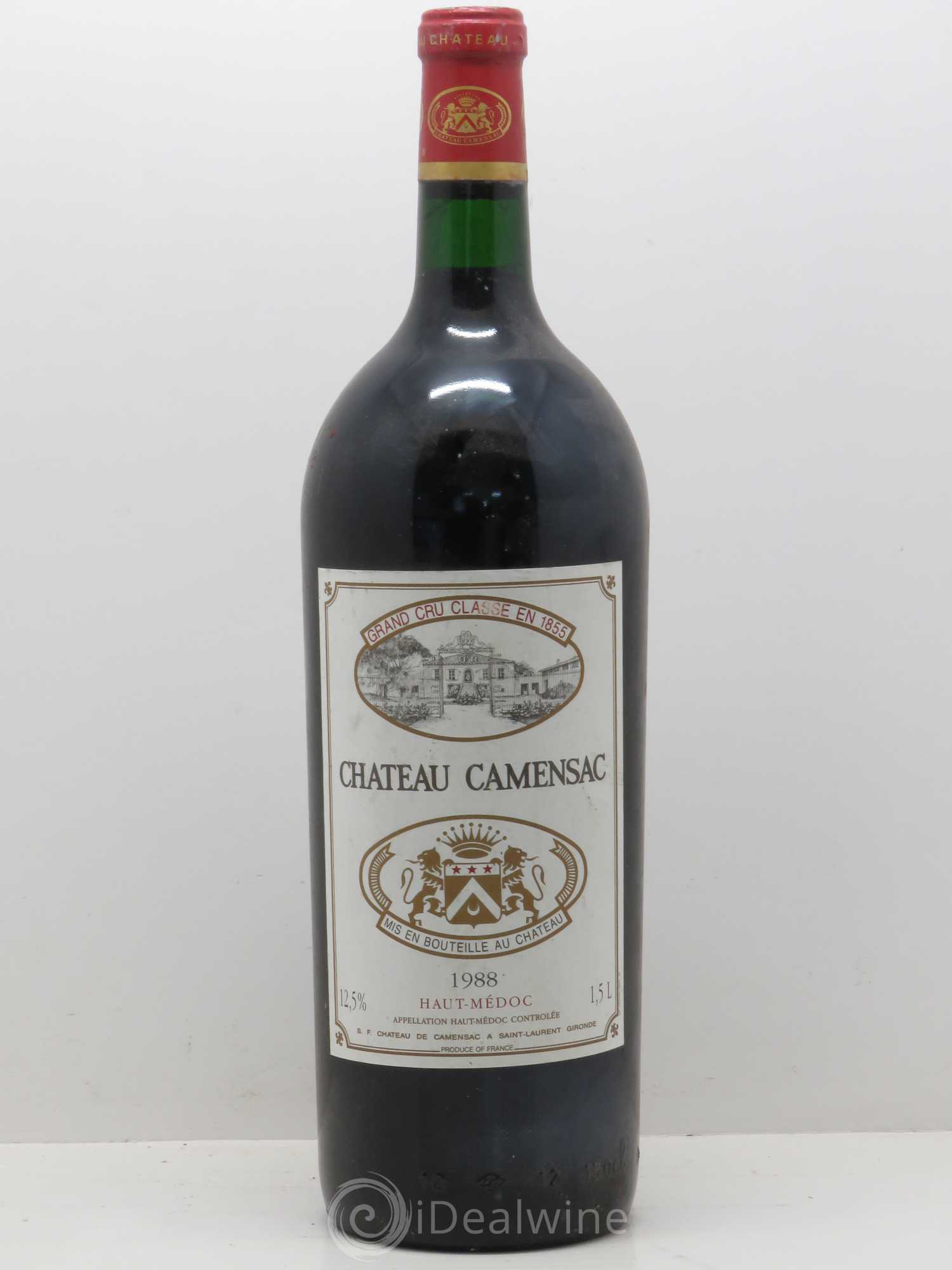 Château Camensac 5ème Grand Cru Classé 1988 - Lot de 1 magnum - 0