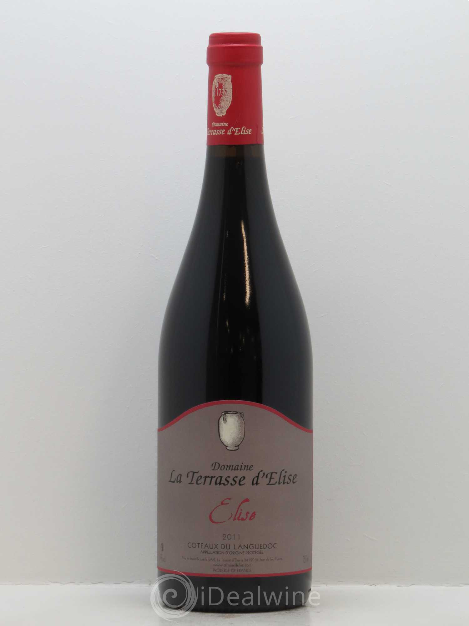 Coteaux du Languedoc Elise Terrasse d'Elise (Domaine de la) 2011 - Lot of 1 bottle - 0