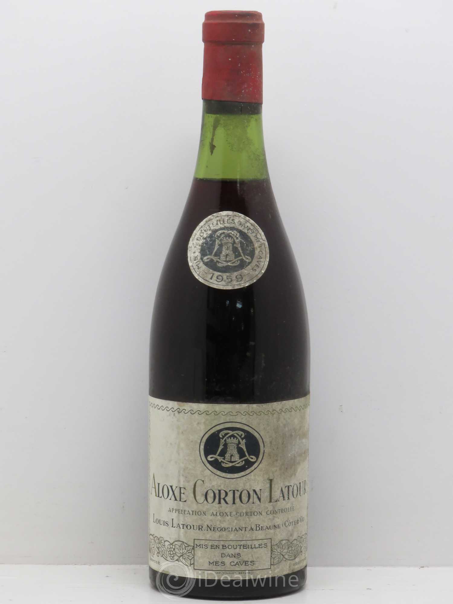 Aloxe-Corton Domaine Louis Latour 1959 - Lot de 1 bouteille - 0