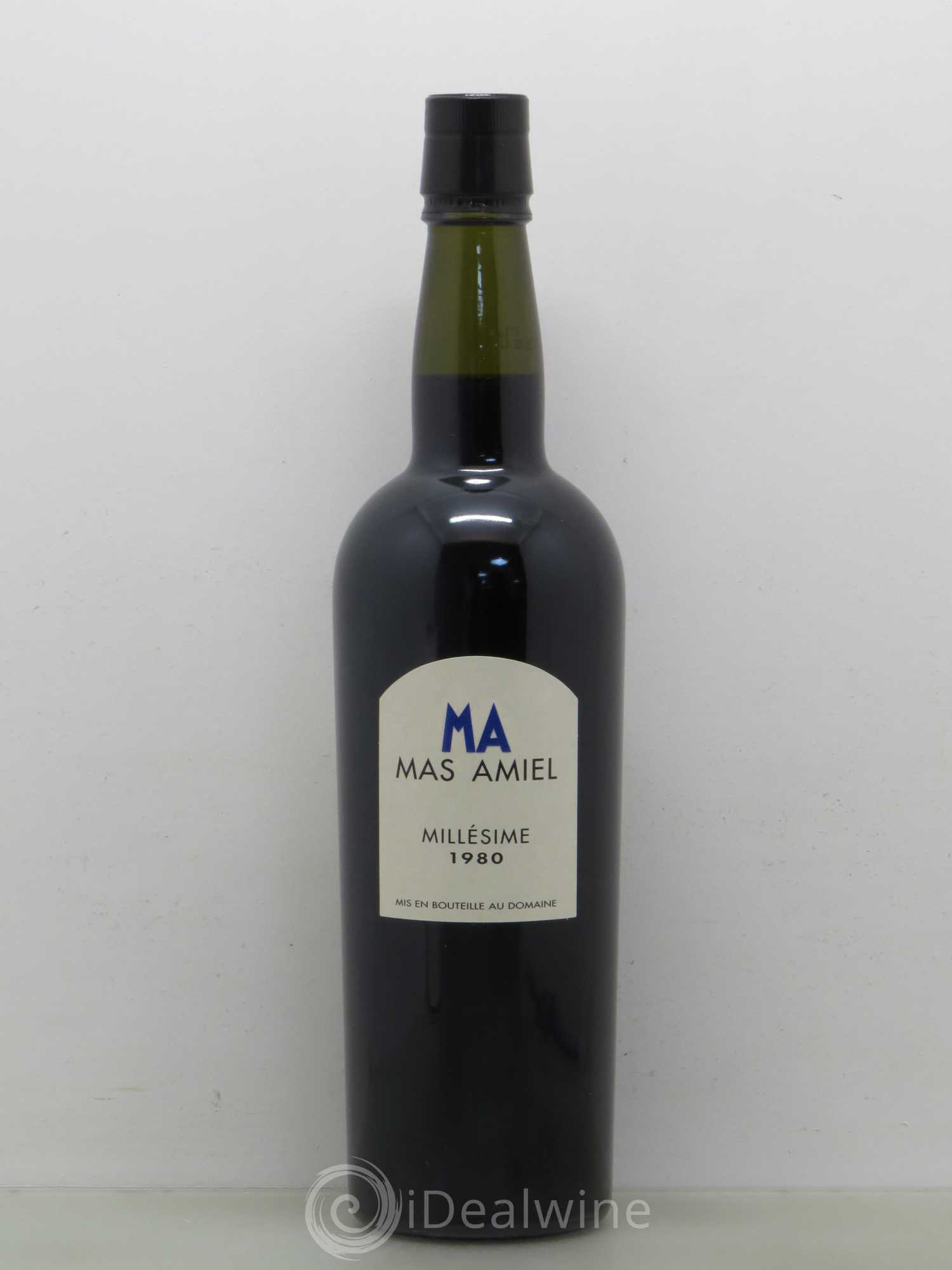 Maury Vin Doux Naturel Mas Amiel 1980 - Lot de 1 bouteille - 0