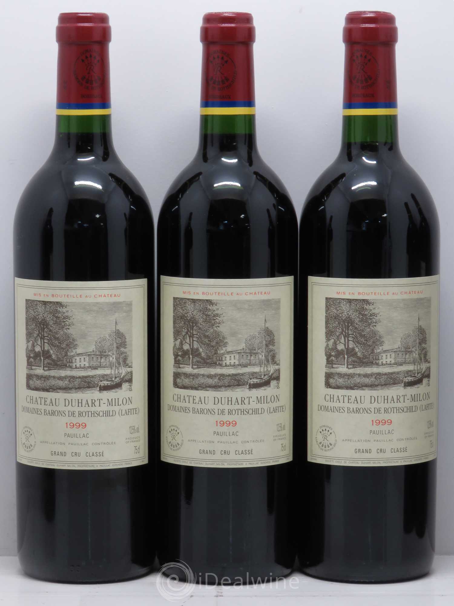 Château Duhart-Milon 4ème Grand Cru Classé 1999 - Lot of 12 bottles - 3