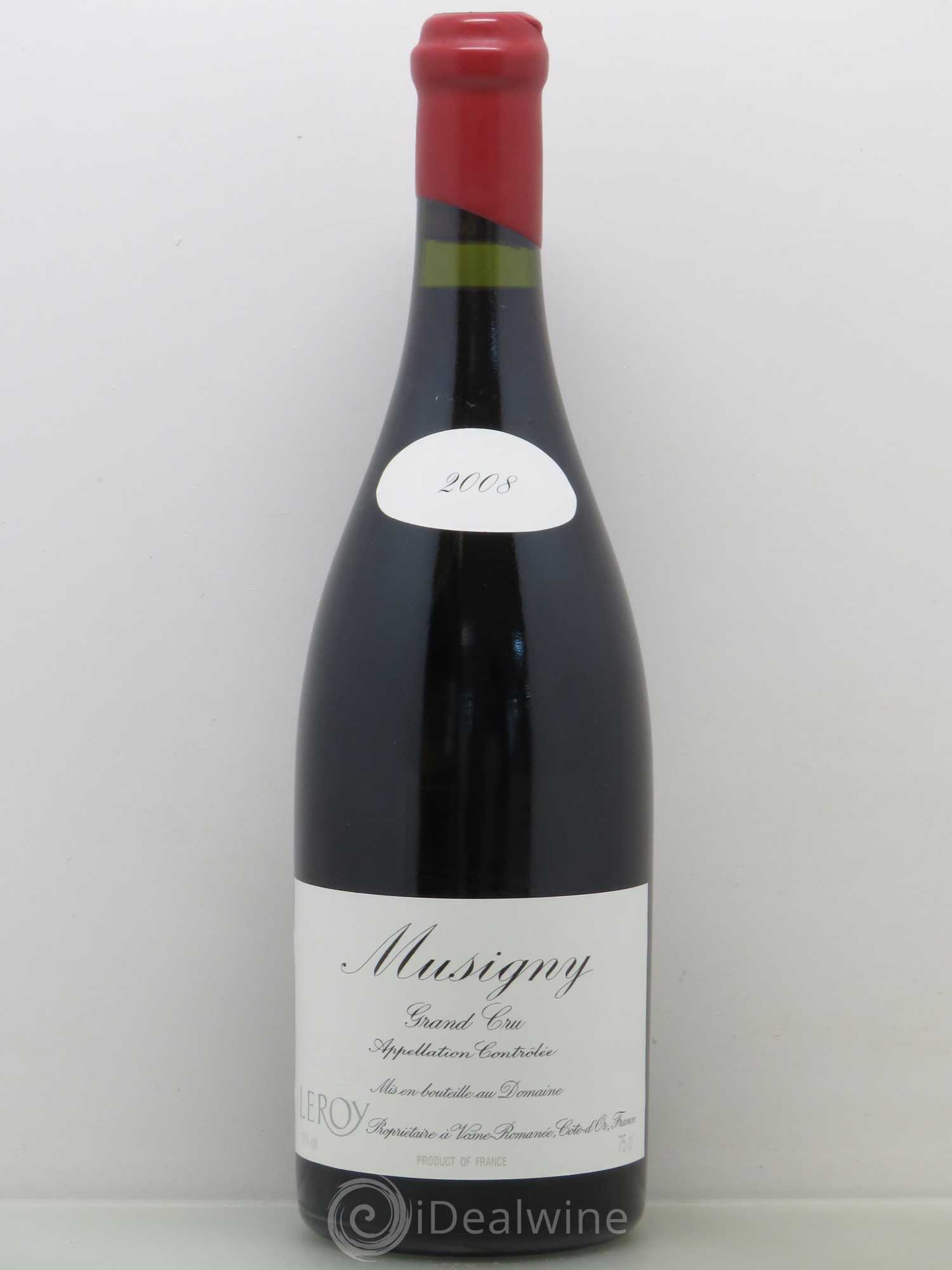 Musigny Grand Cru Leroy (Domaine) 2008 - Lot of 1 bottle - 0