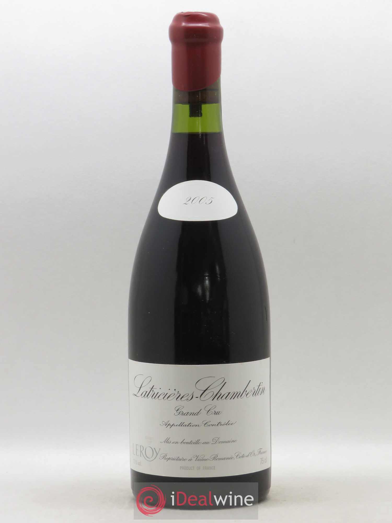 Latricières-Chambertin Grand Cru Leroy (Domaine) 2005 - Lot of 1 bottle - 0