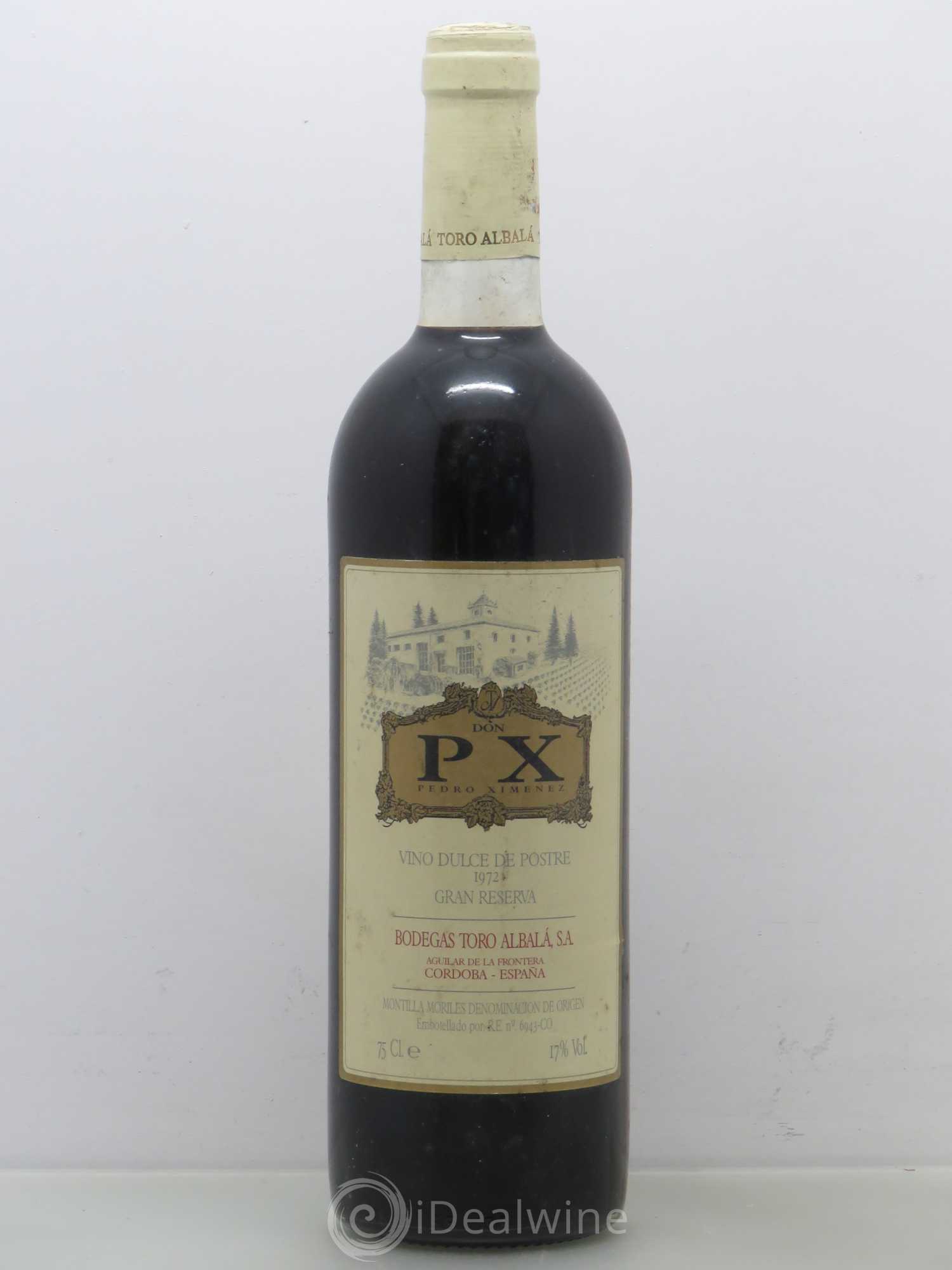 Montilla Moriles Bodegas Toro Albala Don PX Gran Reserva 1972 - Lotto di 1 bottiglia - 0