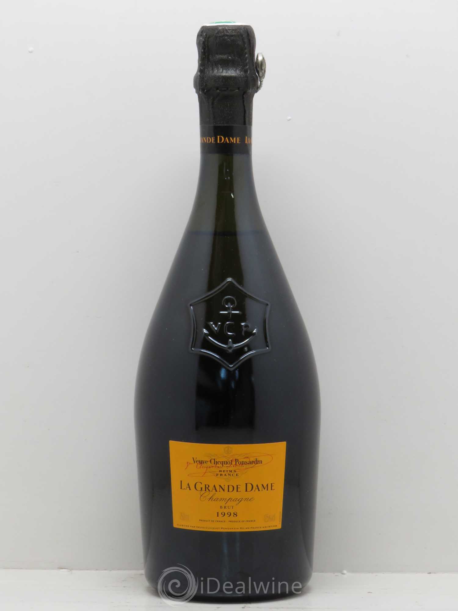 La Grande Dame Veuve Clicquot Ponsardin 1998 - Lot de 1 bouteille - 0