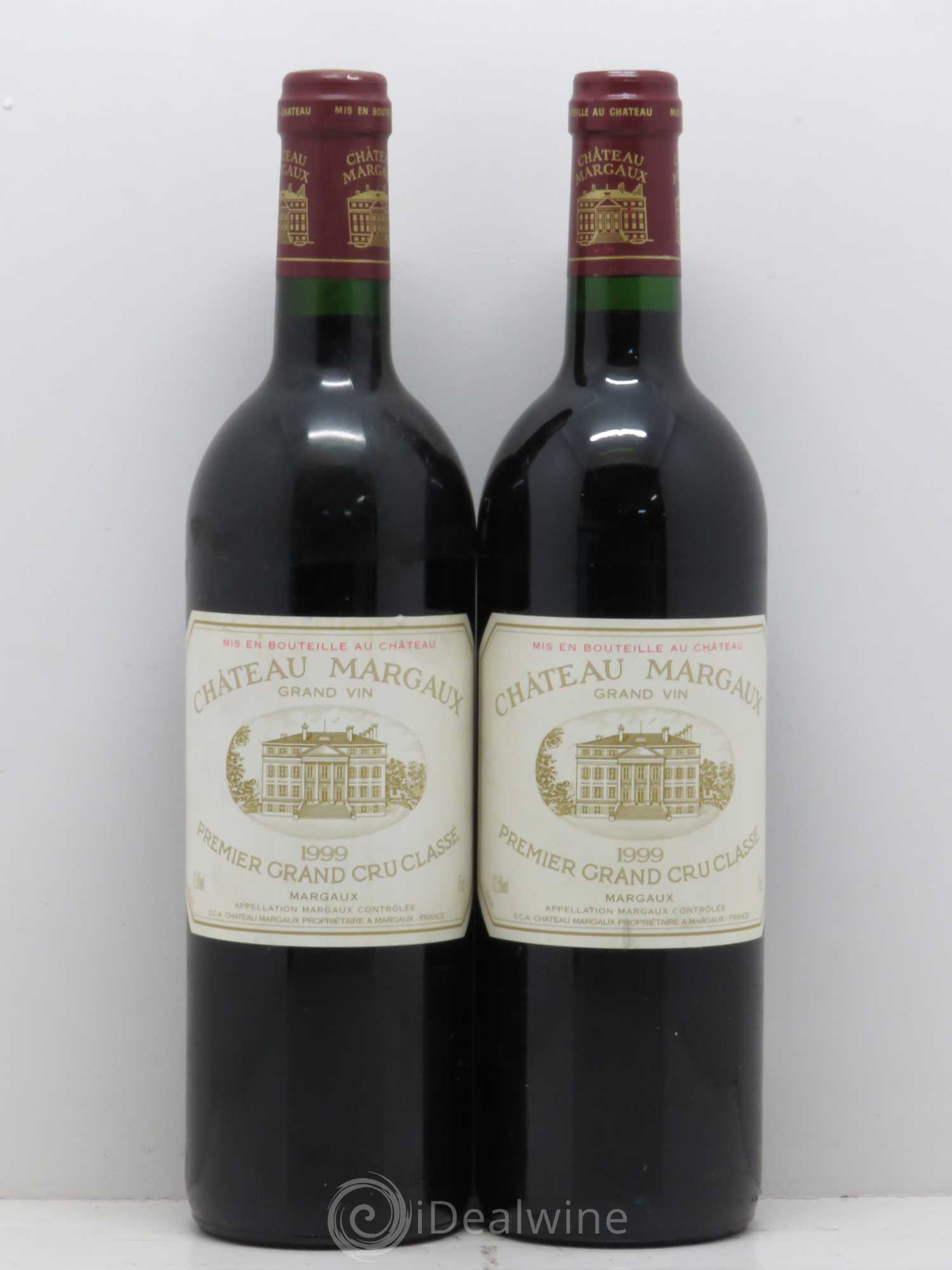 Château Margaux 1er Grand Cru Classé 1999 - Lot of 2 bottles - 0