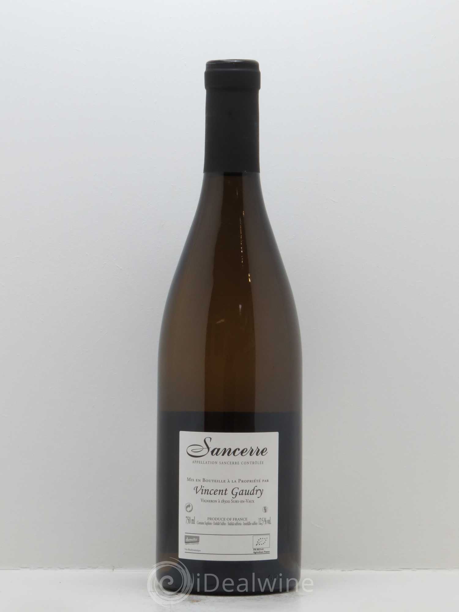 Sancerre Le Tournebride Vincent Gaudry 2016 - Lot de 1 bouteille - 1