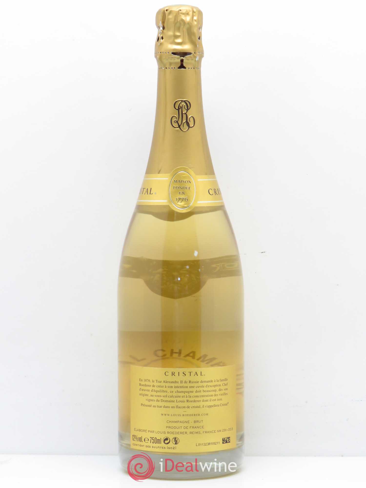 Cristal Louis Roederer 2009 - Lot of 1 bottle - 1