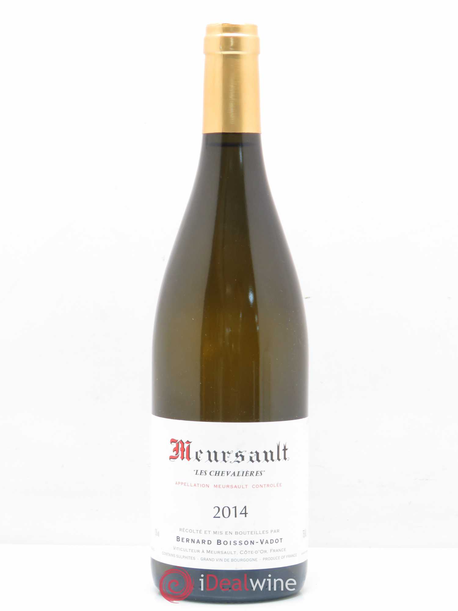 Meursault Les Chevalières Boisson-Vadot (Domaine) 2014 - Lot de 1 bouteille - 0