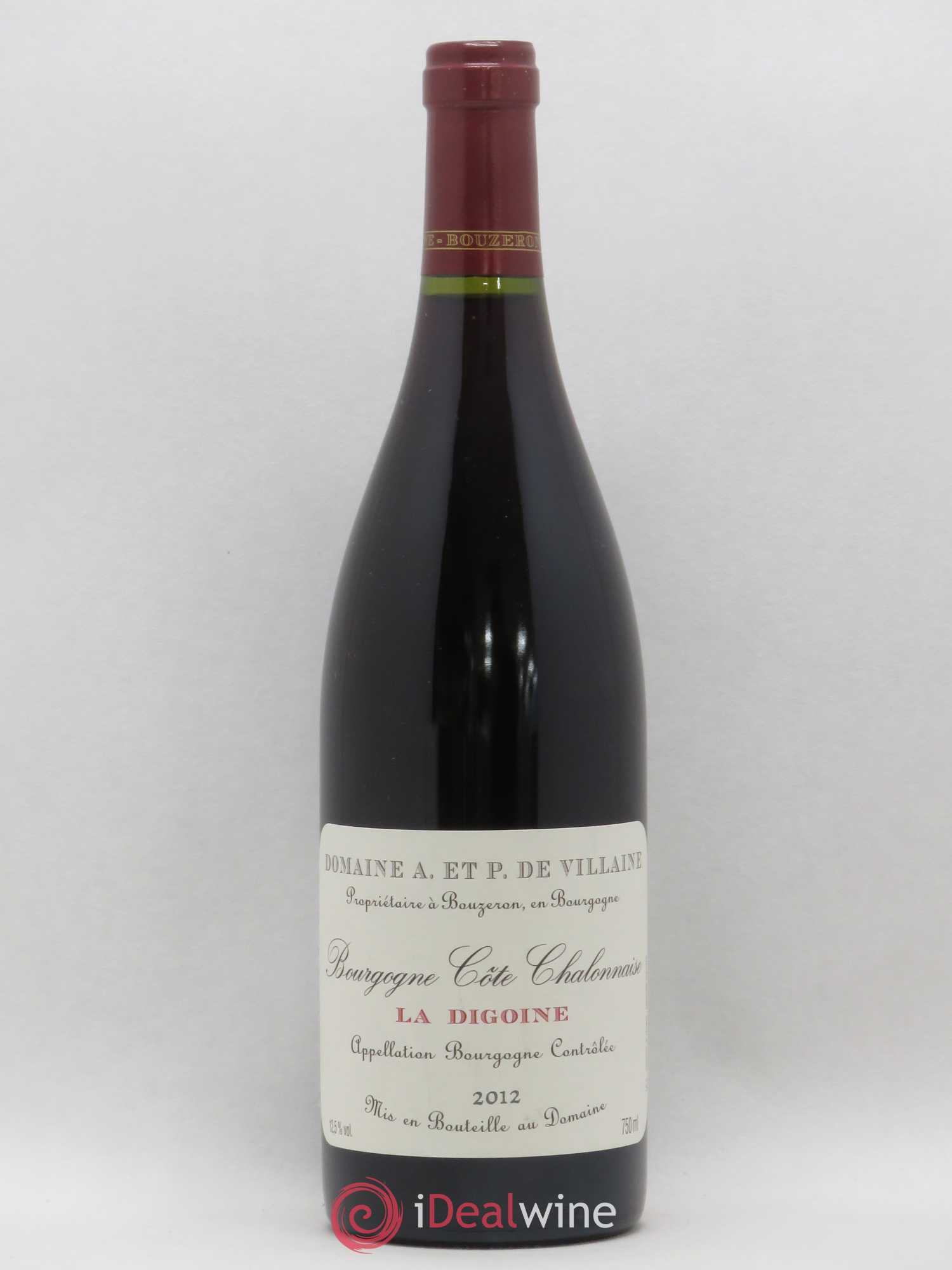 Bourgogne La Digoine Domaine de Villaine 2012 - Lot de 1 bouteille - 0