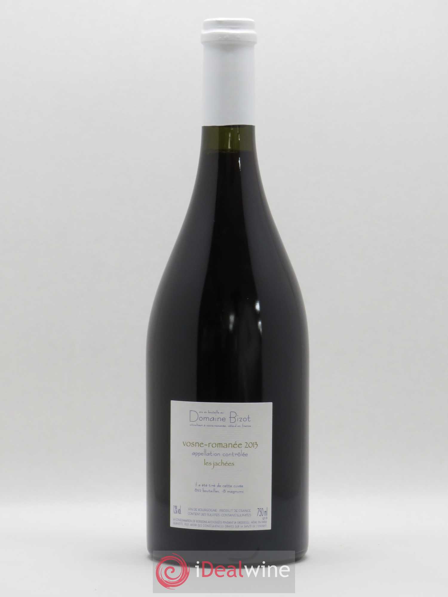 Vosne-Romanée Les Jachées Bizot (Domaine) 2013 - Lot de 1 bouteille - 1