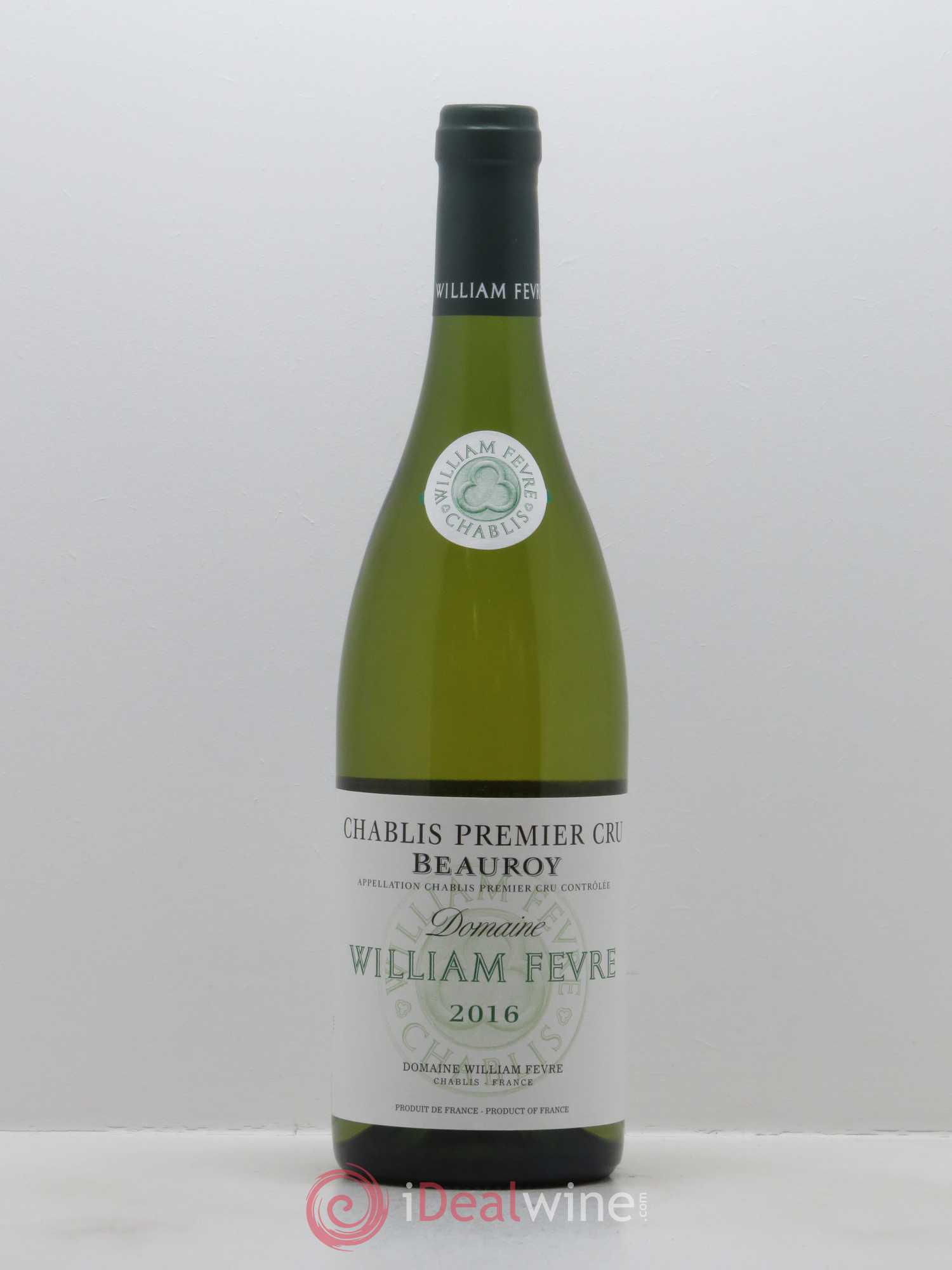 Chablis 1er Cru Beauroy William Fèvre 2016 - Lot de 1 bouteille - 0