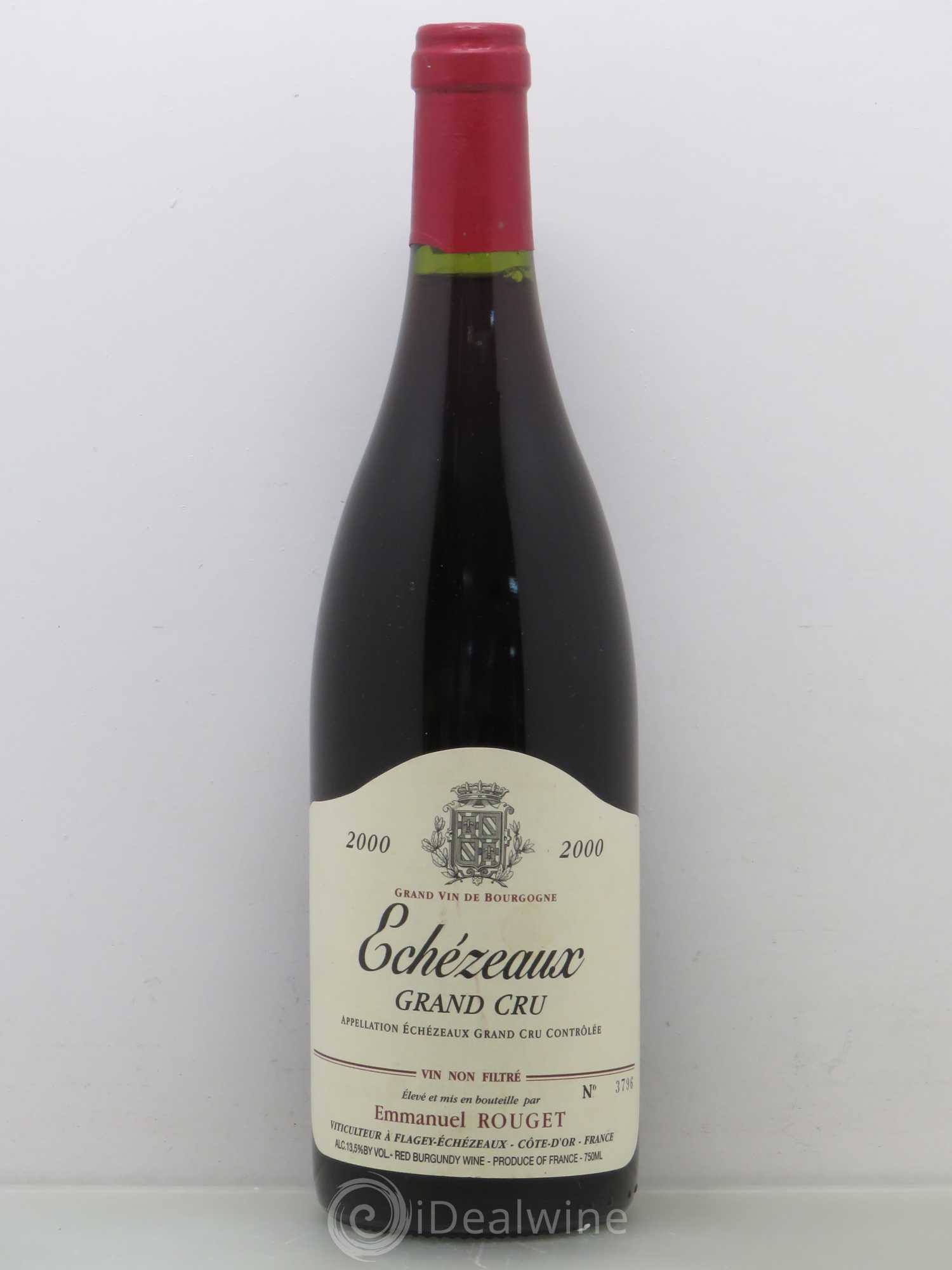 Echezeaux Grand Cru Emmanuel Rouget 2000 - Lot de 1 bouteille - 0