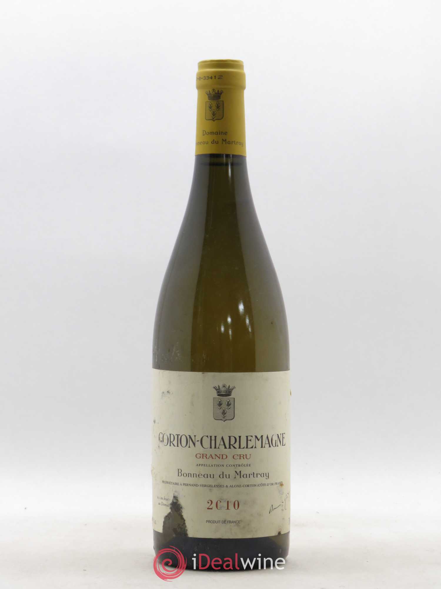 Corton-Charlemagne Grand Cru Bonneau du Martray (Domaine) 2010 - Lot de 1 bouteille - 0