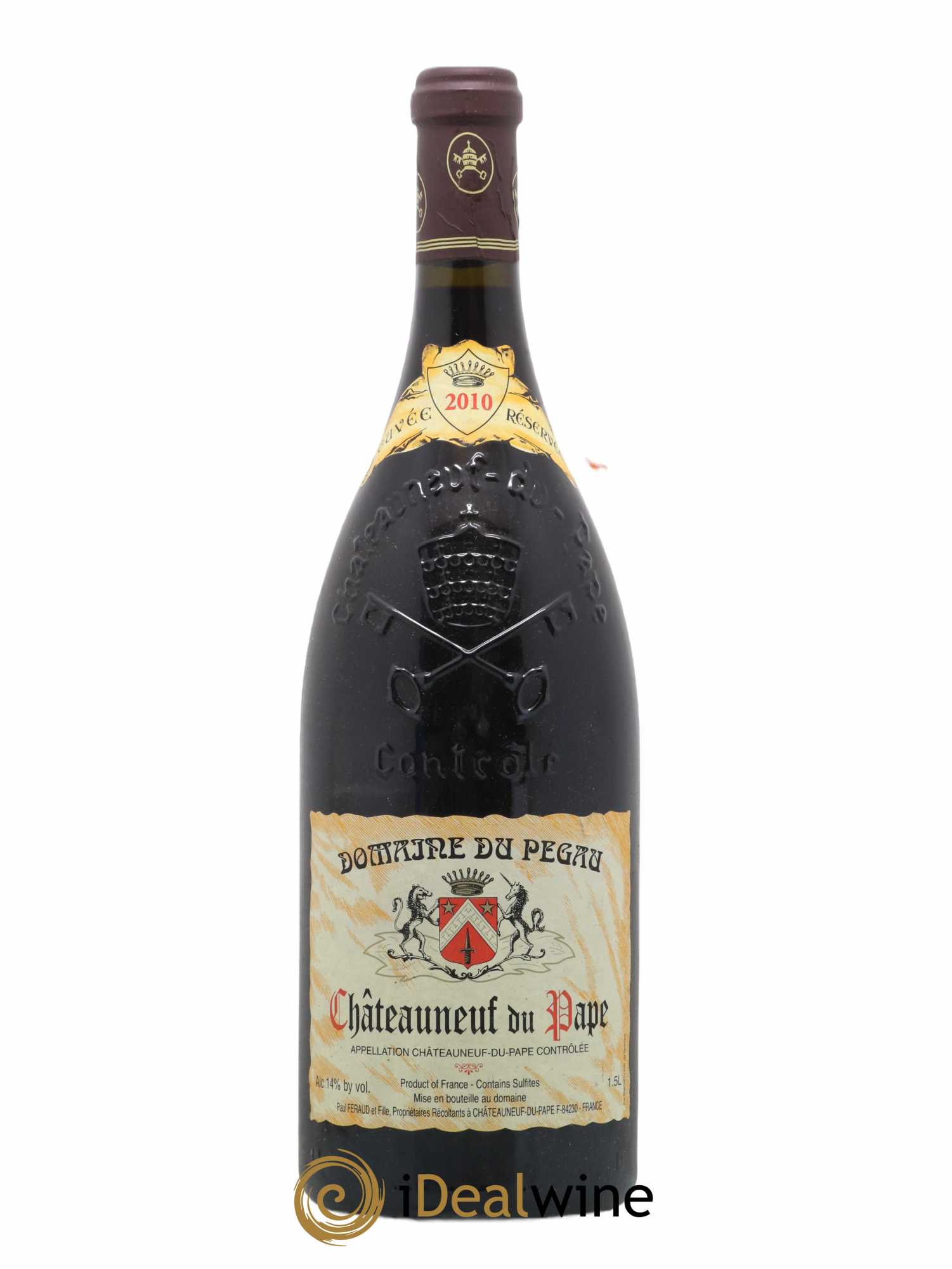 Châteauneuf-du-Pape Domaine du Pégau Cuvée Réservée Paul et Laurence Féraud 2010 - Lot de 1 magnum - 0