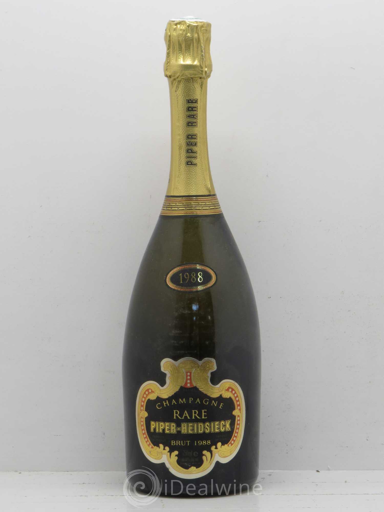 Rare Piper Heidsieck 1988 - Lot de 1 bouteille - 0