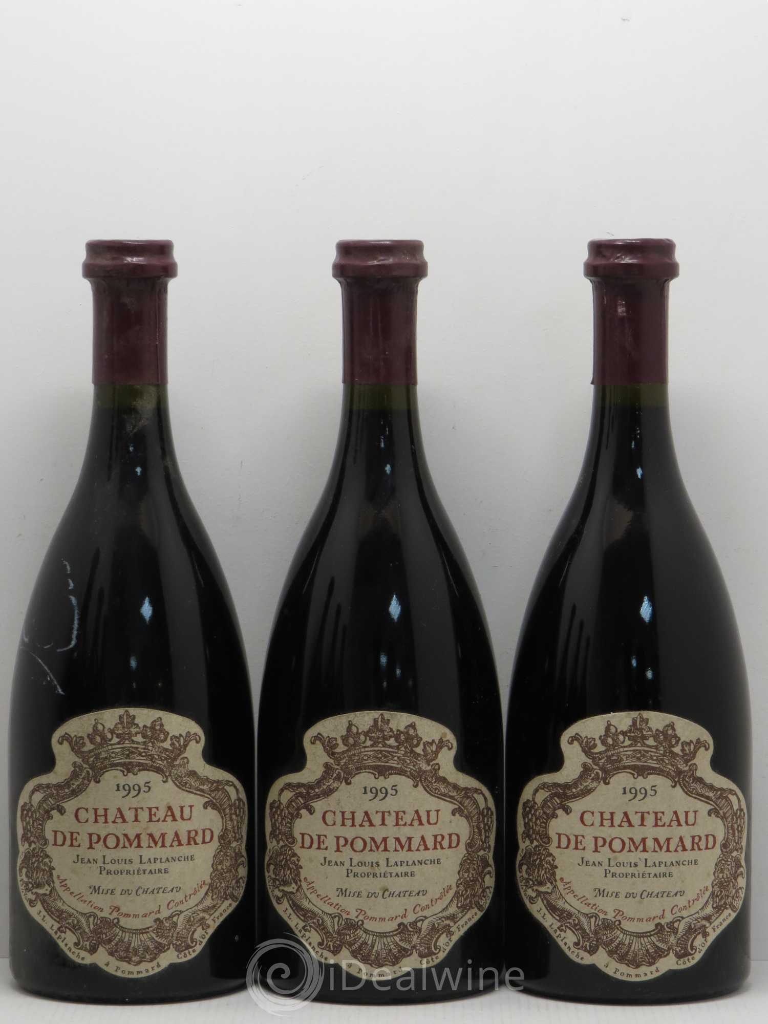 Pommard Château de Pommard 1995 - Lot of 6 bottles - 1