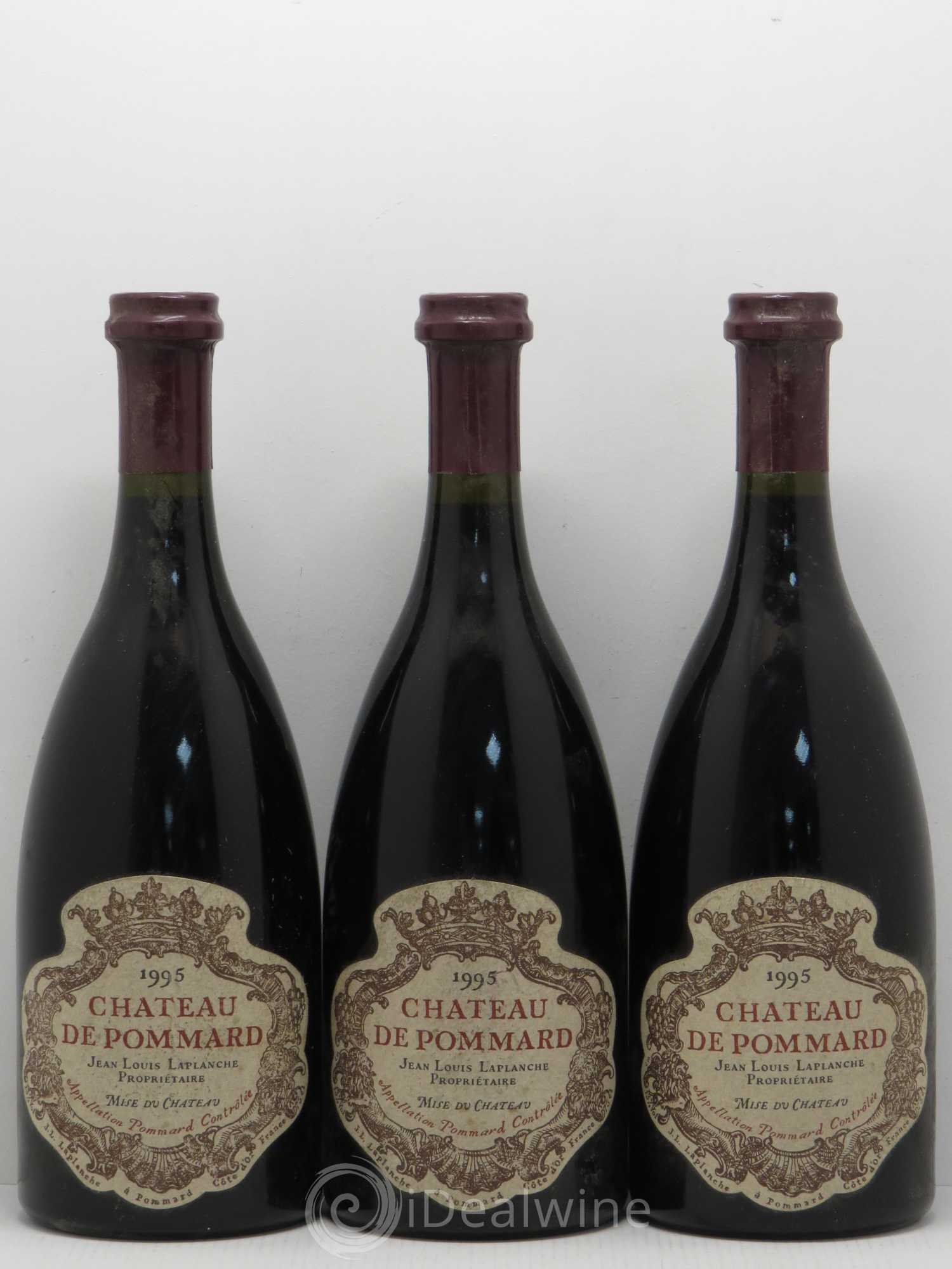 Pommard Château de Pommard 1995 - Lot of 6 bottles - 2