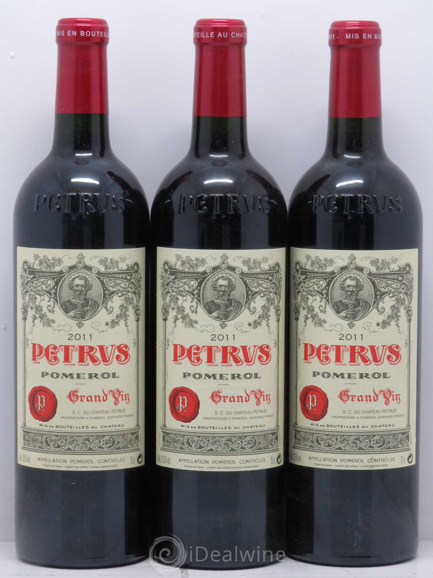 Petrus 2011 - Lot of 3 bottles - 0