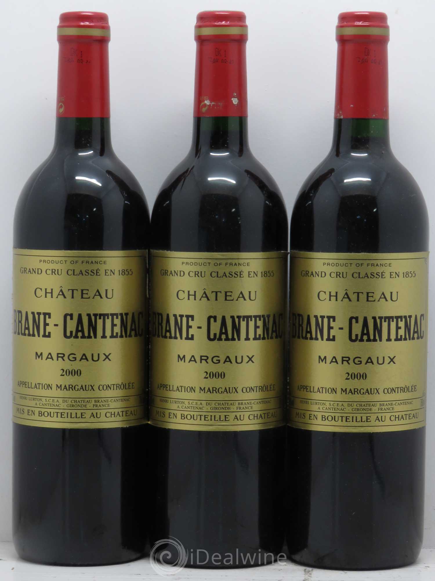 Château Brane Cantenac 2ème Grand Cru Classé 2000 - Lot of 12 bottles - 4