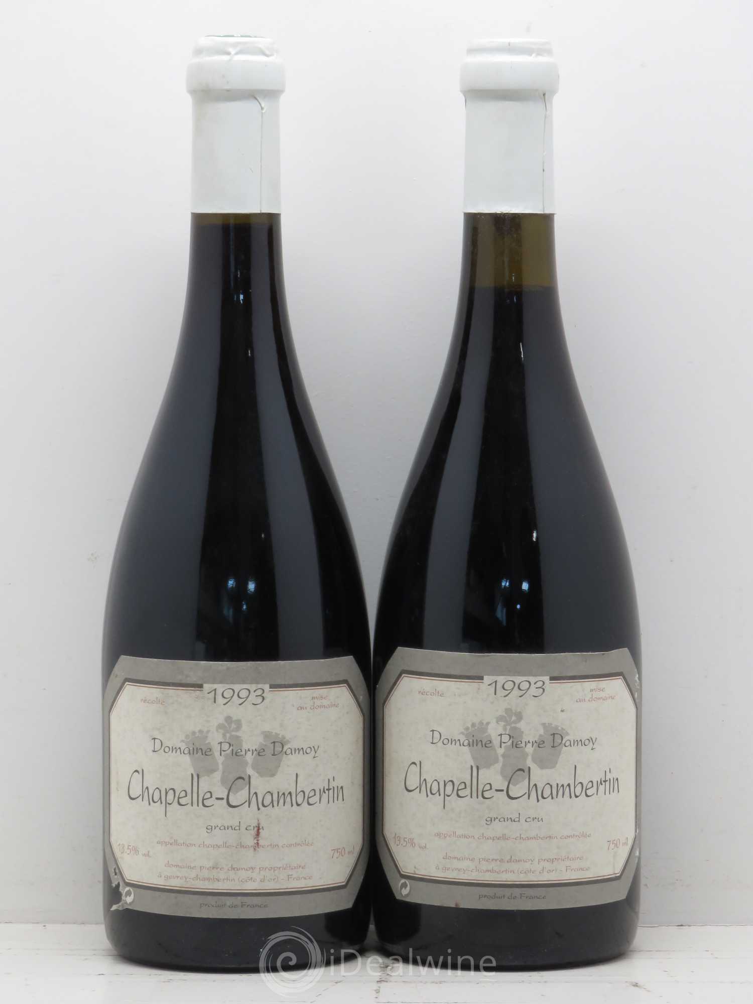 Chapelle-Chambertin Grand Cru Pierre Damoy 1993 - Lot de 2 bouteilles - 0