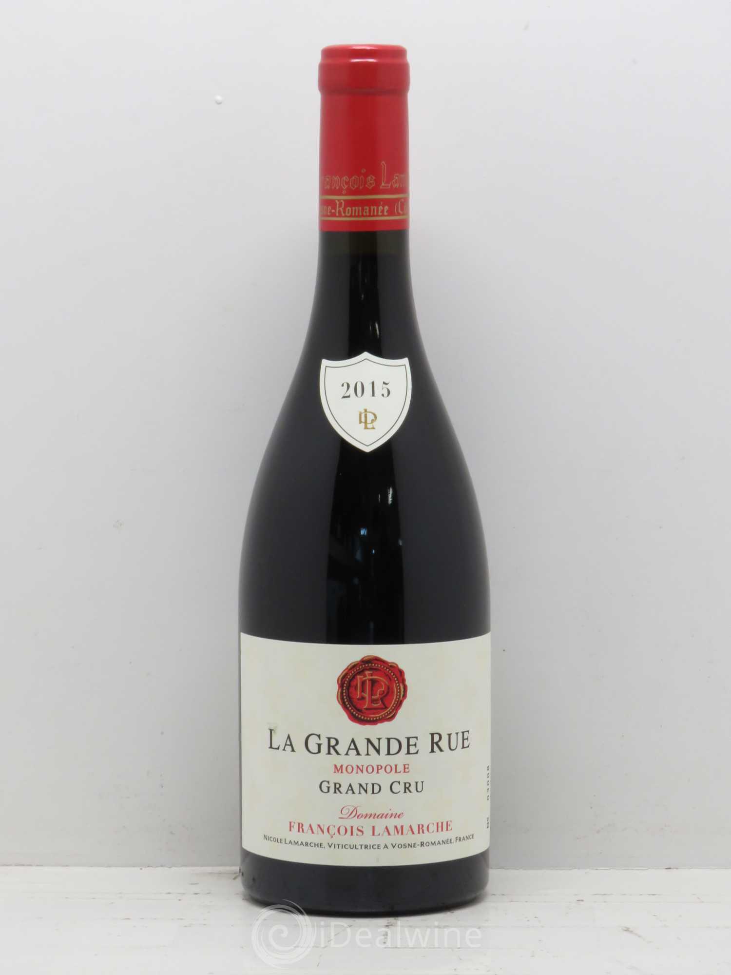 La Grande Rue Grand Cru Lamarche (Domaine) 2015 - Lot de 1 bouteille - 0