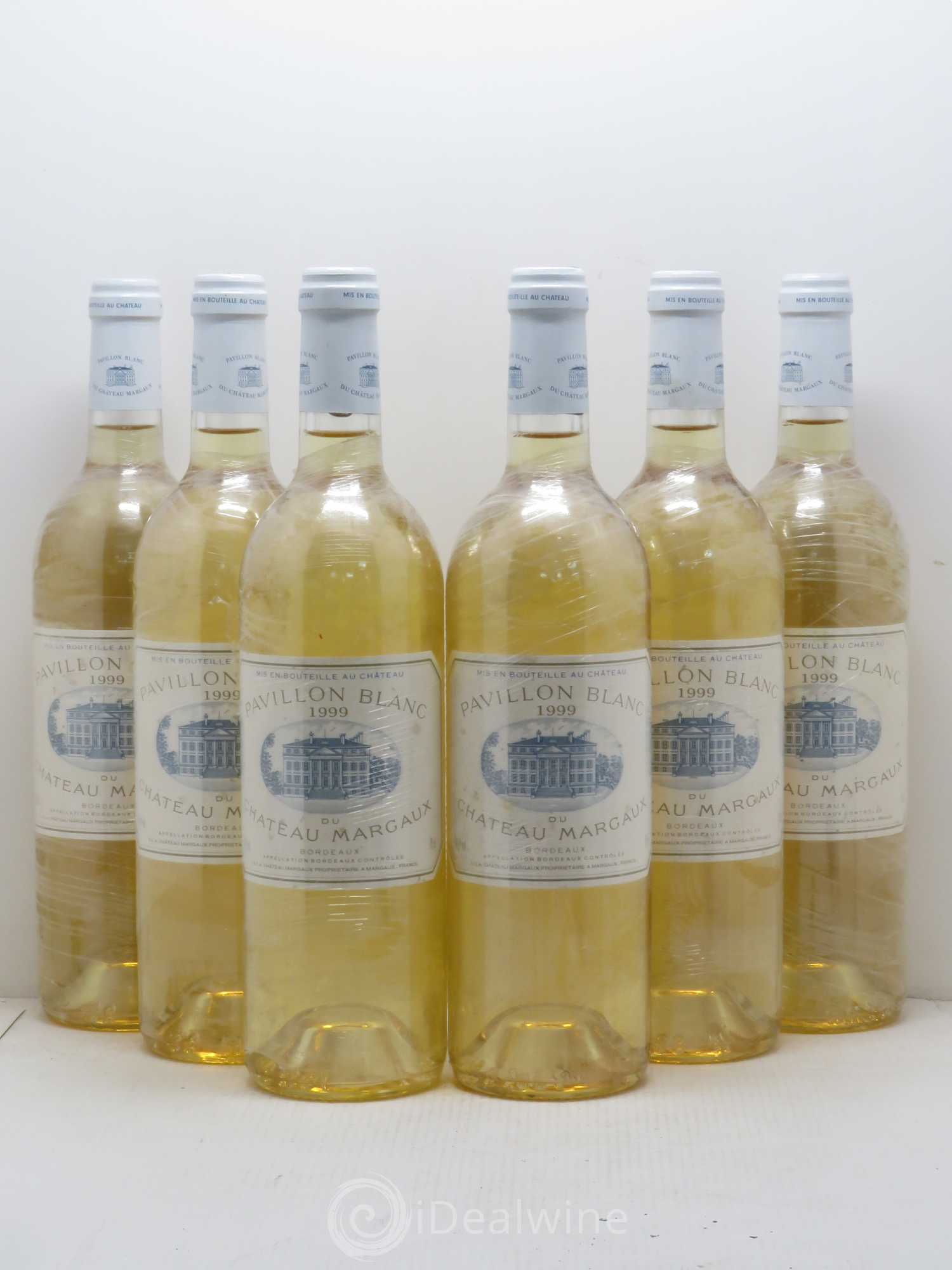 Pavillon Blanc du Château Margaux 1999 - Lot de 6 bouteilles - 0