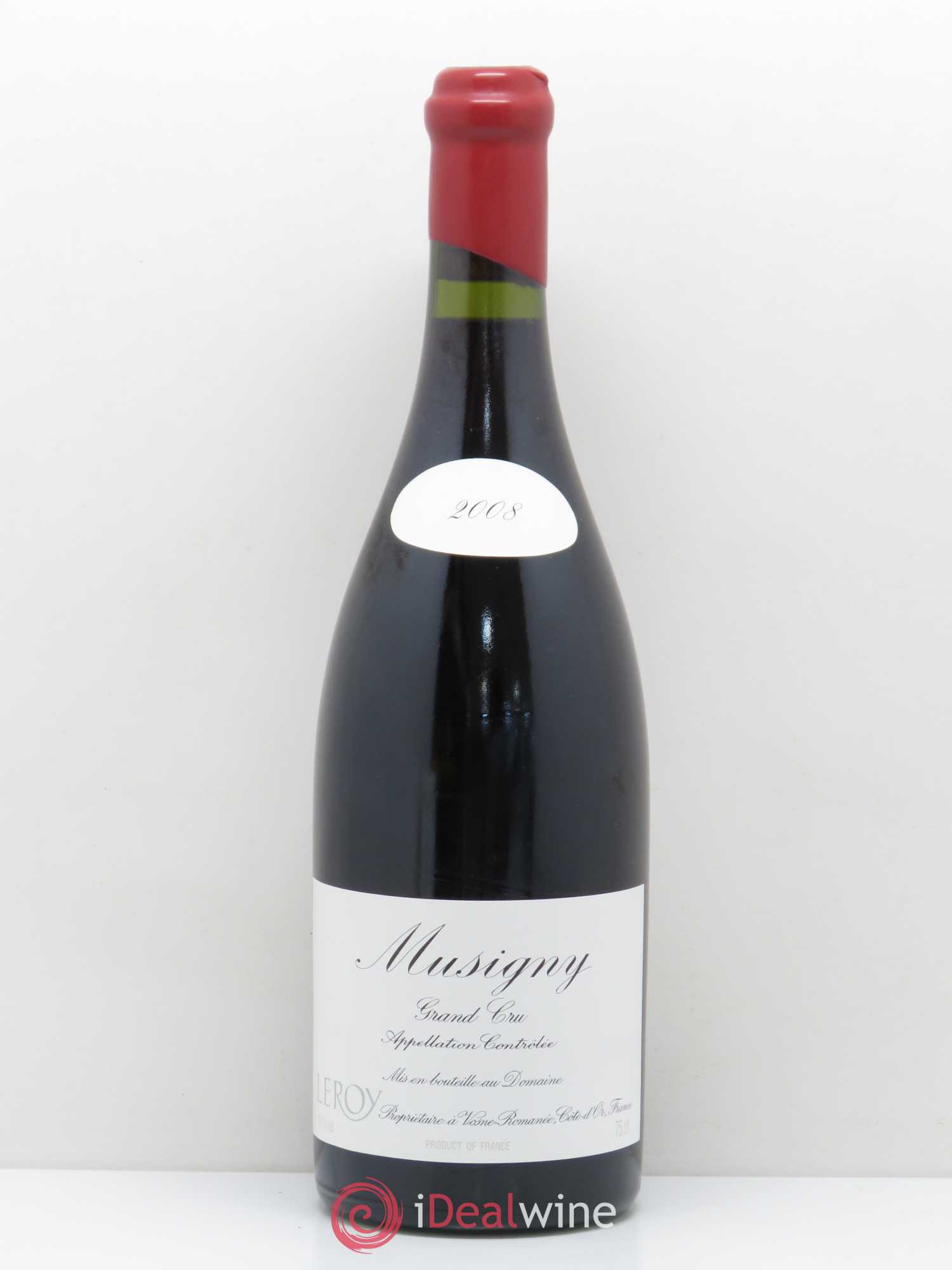 Musigny Grand Cru Leroy (Domaine) 2008 - Lot de 1 bouteille - 0