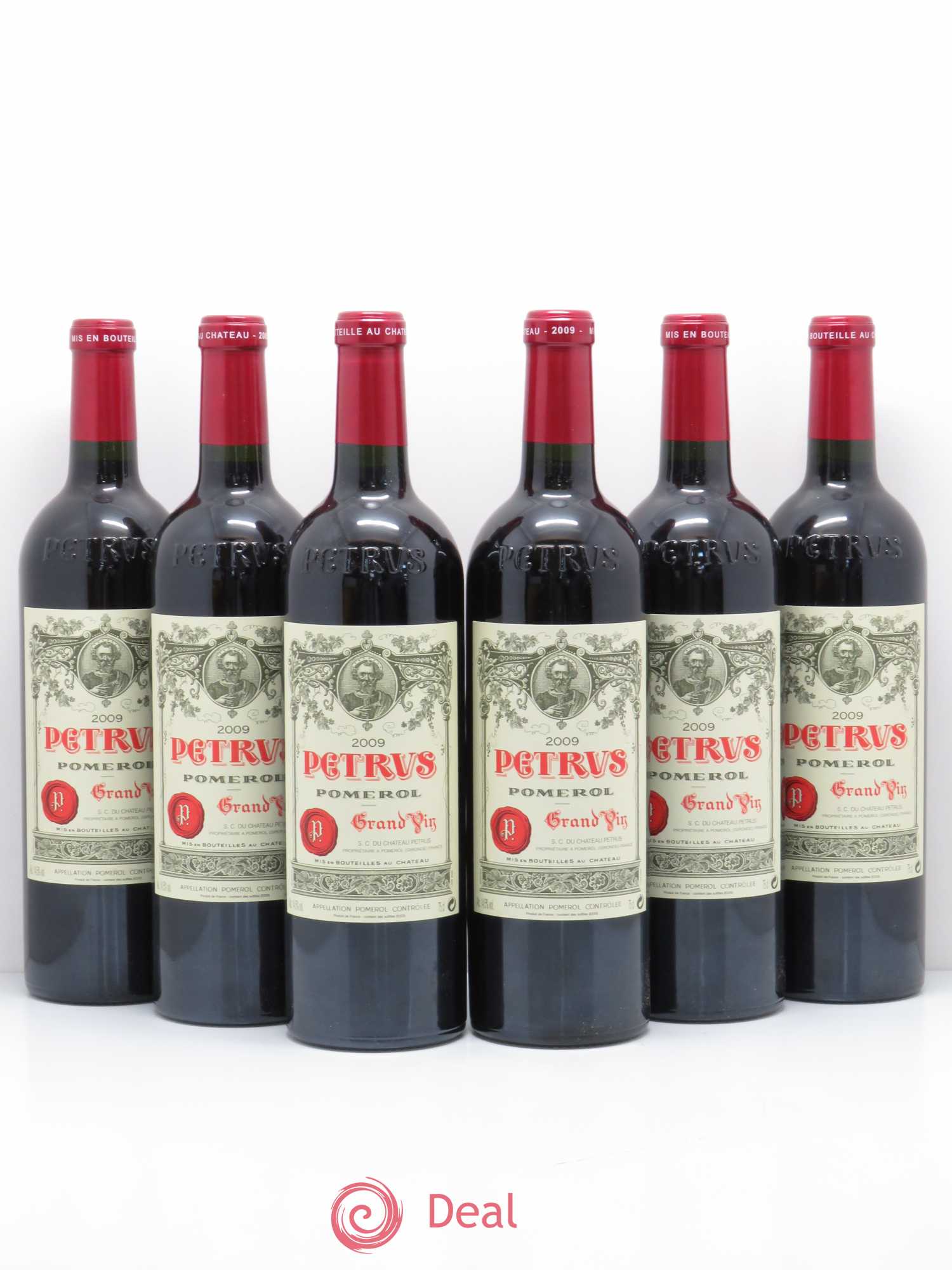 Petrus 2009 - Lot de 6 bouteilles - 0