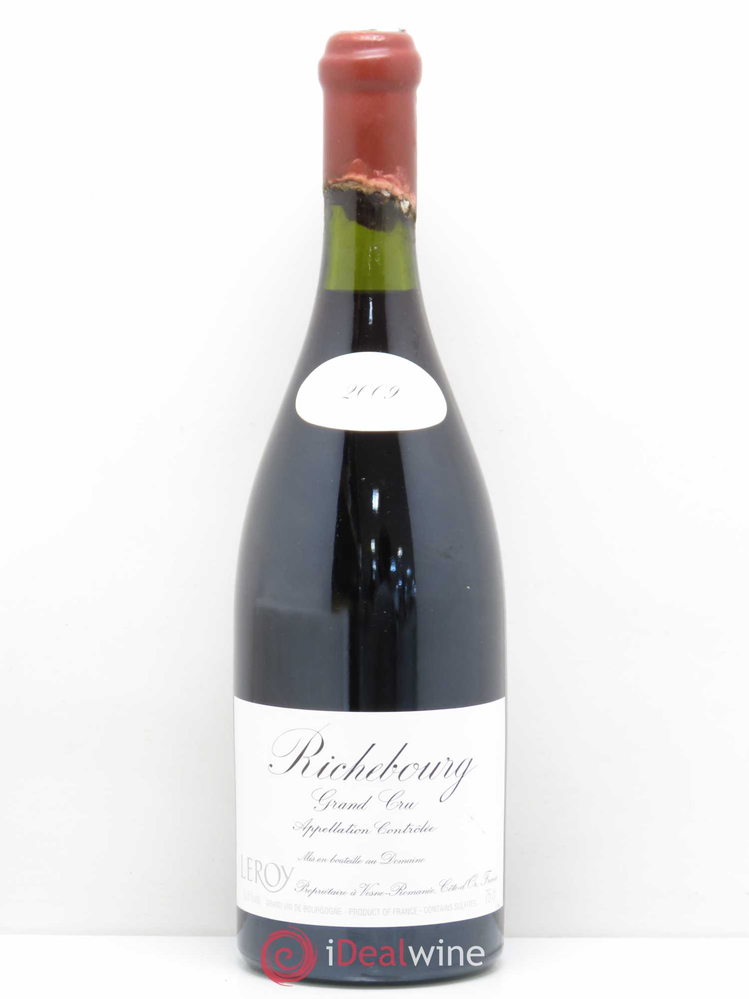 Richebourg Grand Cru Leroy (Domaine) 2009 - Lot de 1 bouteille - 0