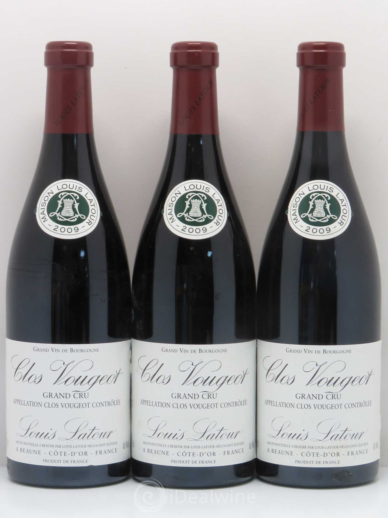 Clos de Vougeot Grand Cru Louis Latour 2009 - Lot de 6 bouteilles - 2