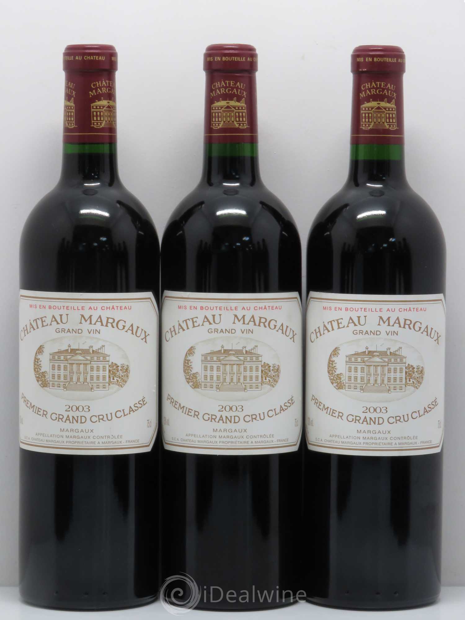 Château Margaux 1er Grand Cru Classé 2003 - Lot of 12 bottles - 2