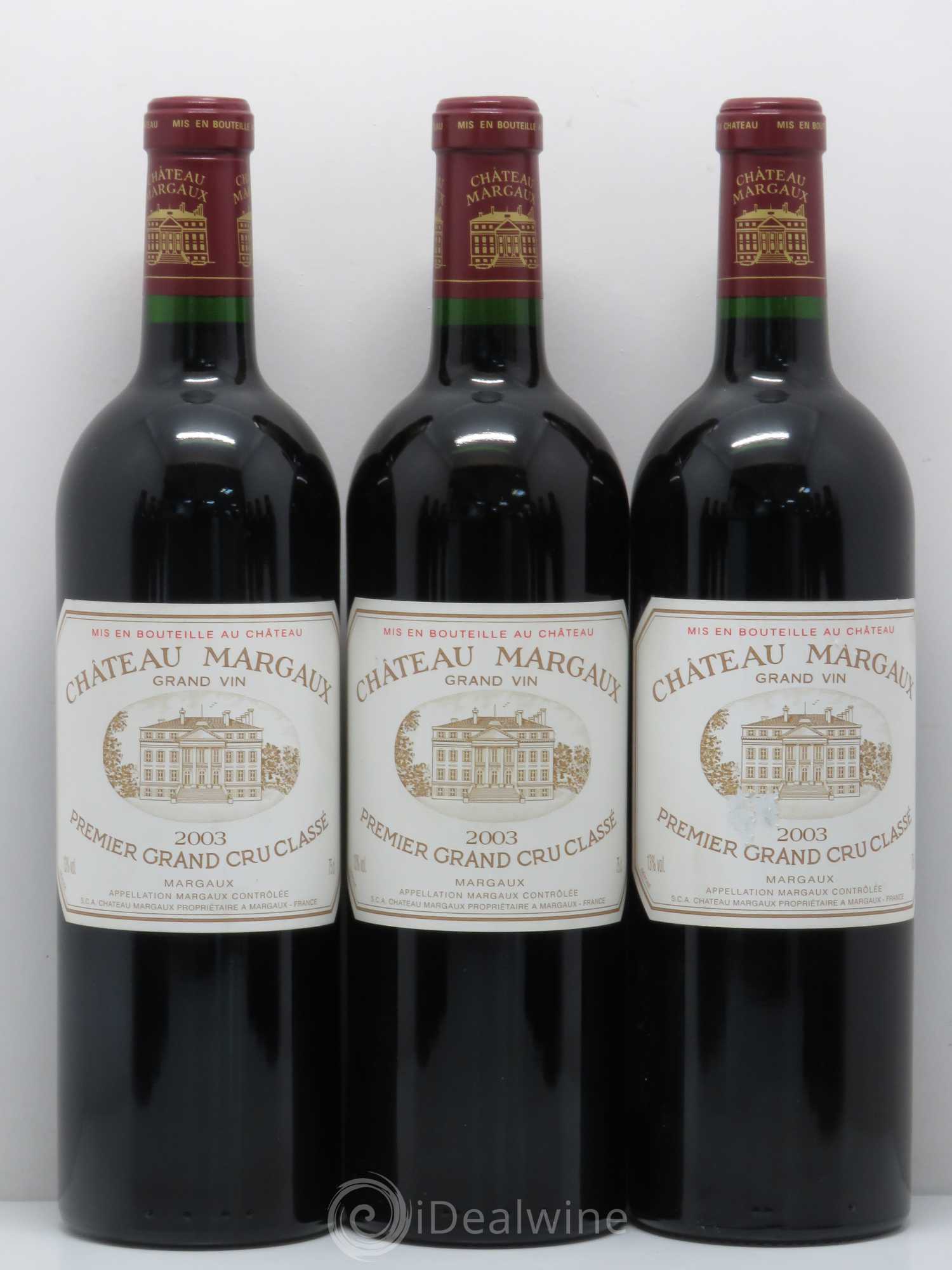 Château Margaux 1er Grand Cru Classé 2003 - Lot of 12 bottles - 4