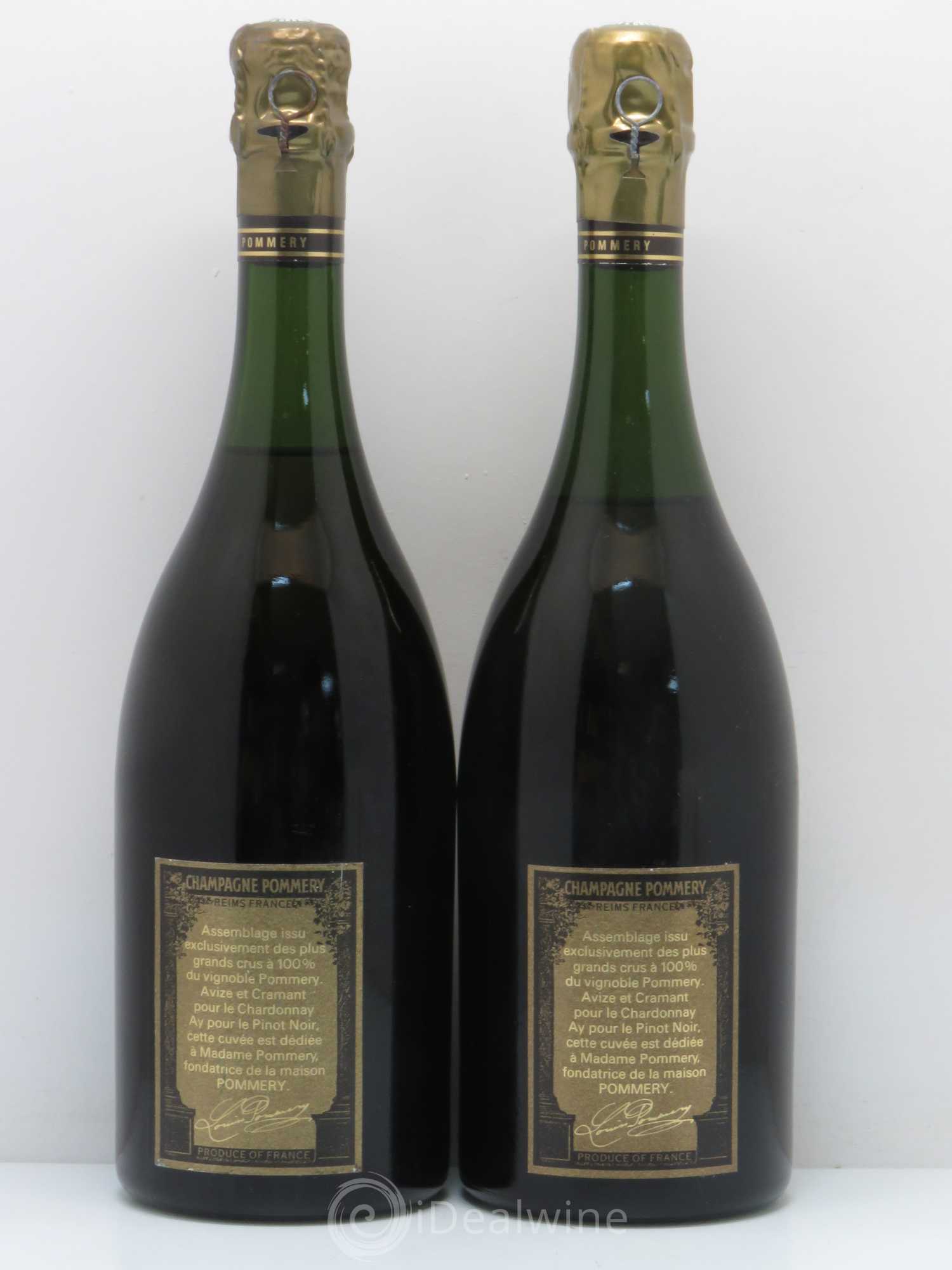 Cuvée Louise Pommery 1980 - Posten von 2 Flaschen - 1