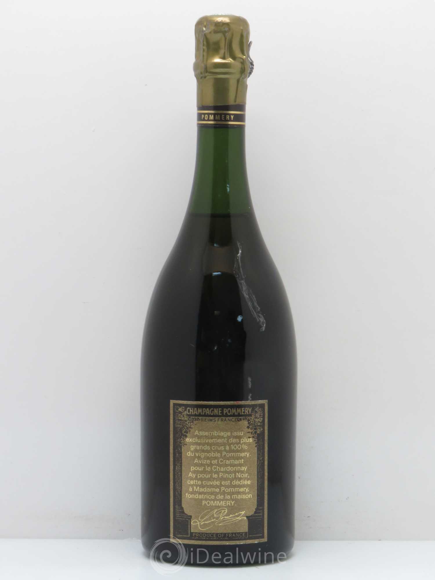 Cuvée Louise Pommery 1980 - Lot de 1 bouteille - 1