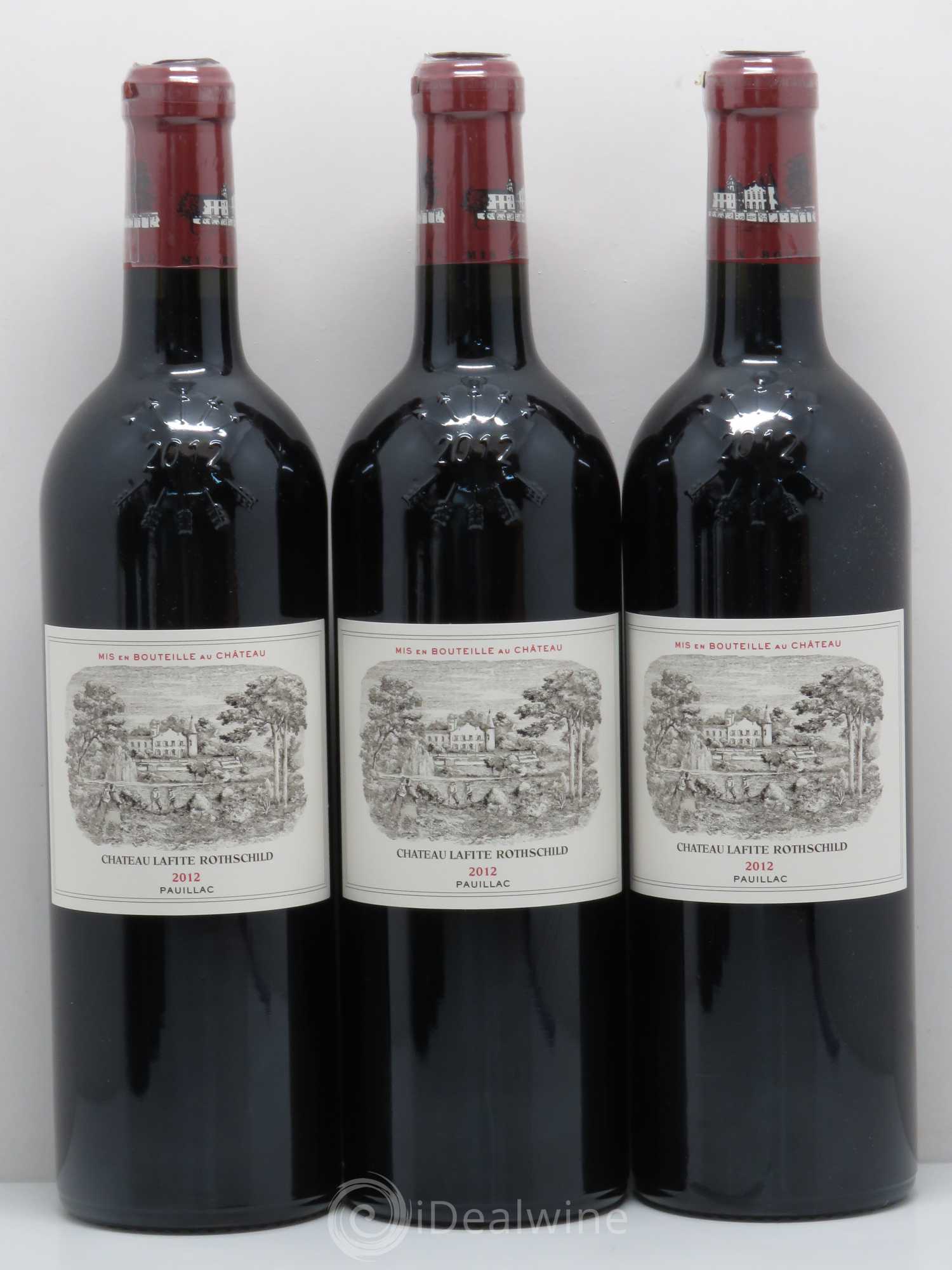 Château Lafite Rothschild 1er Grand Cru Classé 2012 - Lot de 6 bouteilles - 1