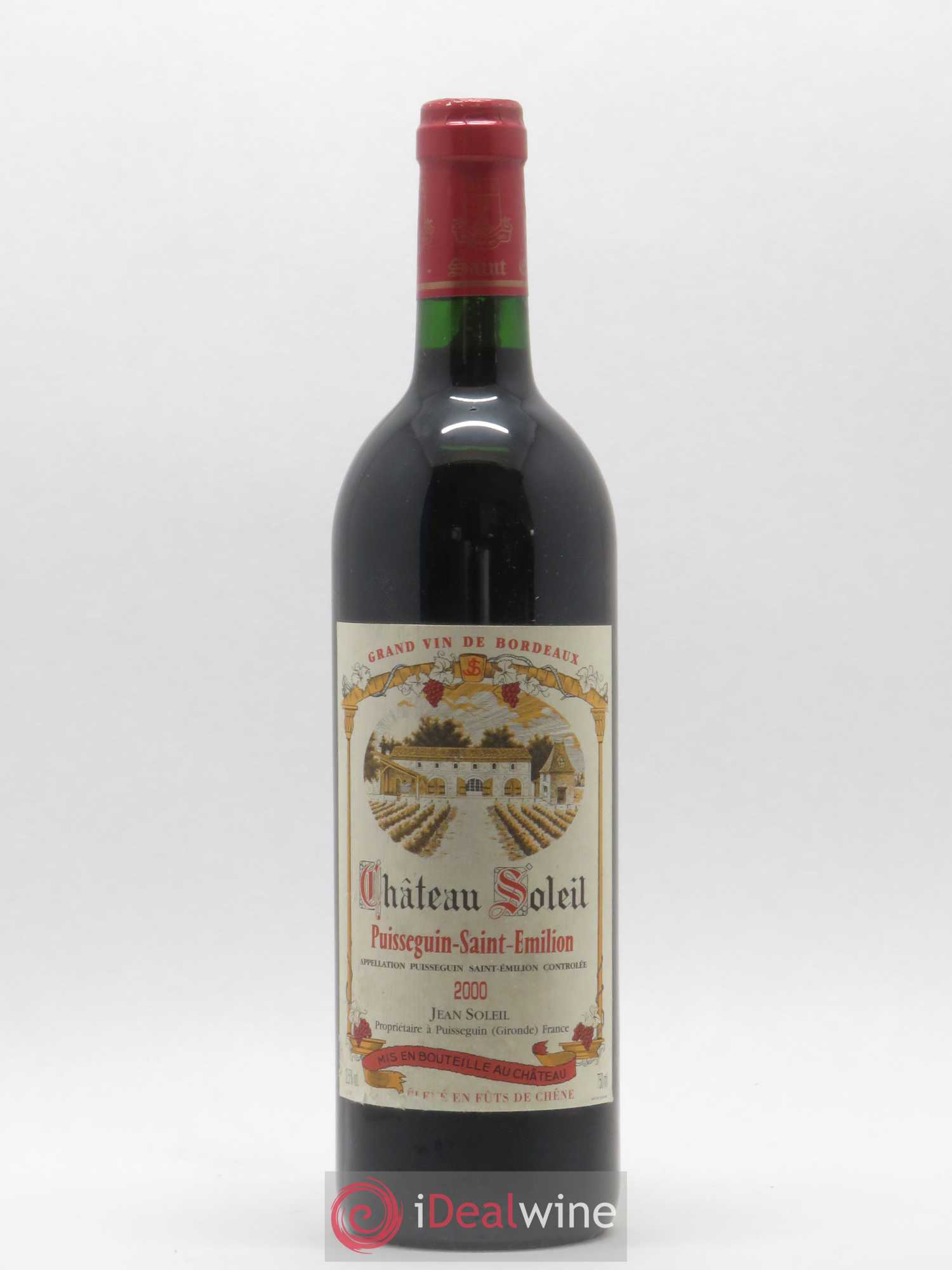 Puisseguin Saint-Emilion Chateau Soleil 2000 - Lot of 1 bottle - 0