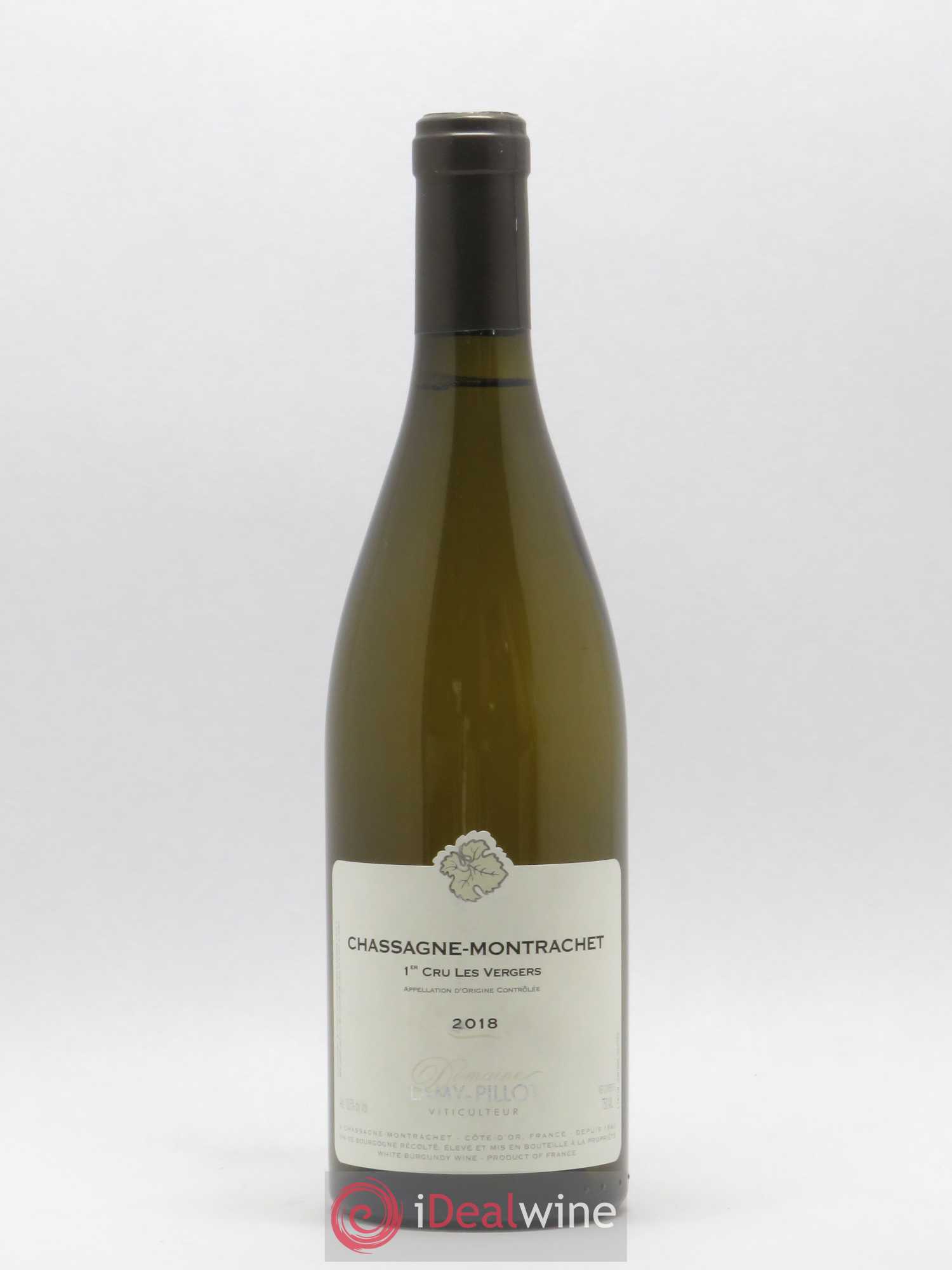 Chassagne-Montrachet 1er Cru Les Vergers Domaine Lamy Pillot (no reserve) 2018 - Lot of 1 bottle - 0