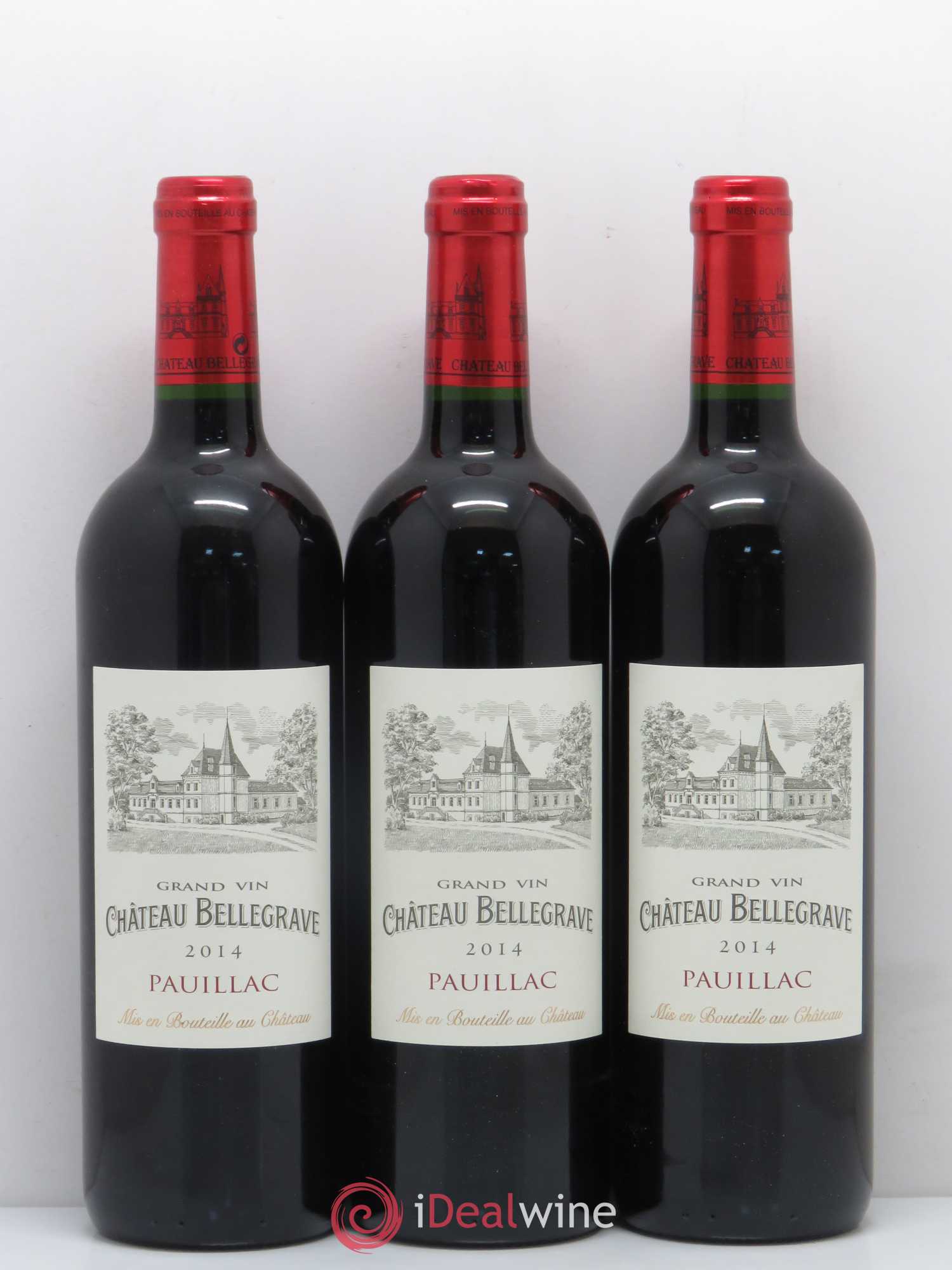 Château Bellegrave Cru Bourgeois 2014 - Lot de 12 bouteilles - 2