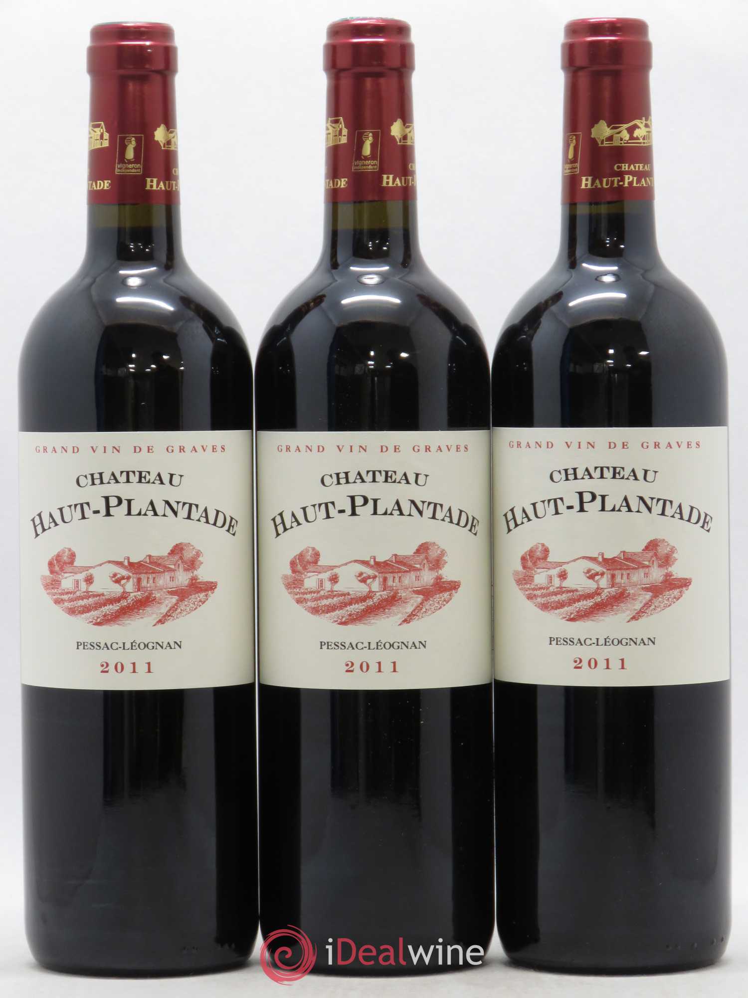 Pessac-Léognan Château Haut Plantade (sans prix de réserve) 2011 - Lot de 12 bouteilles - 1