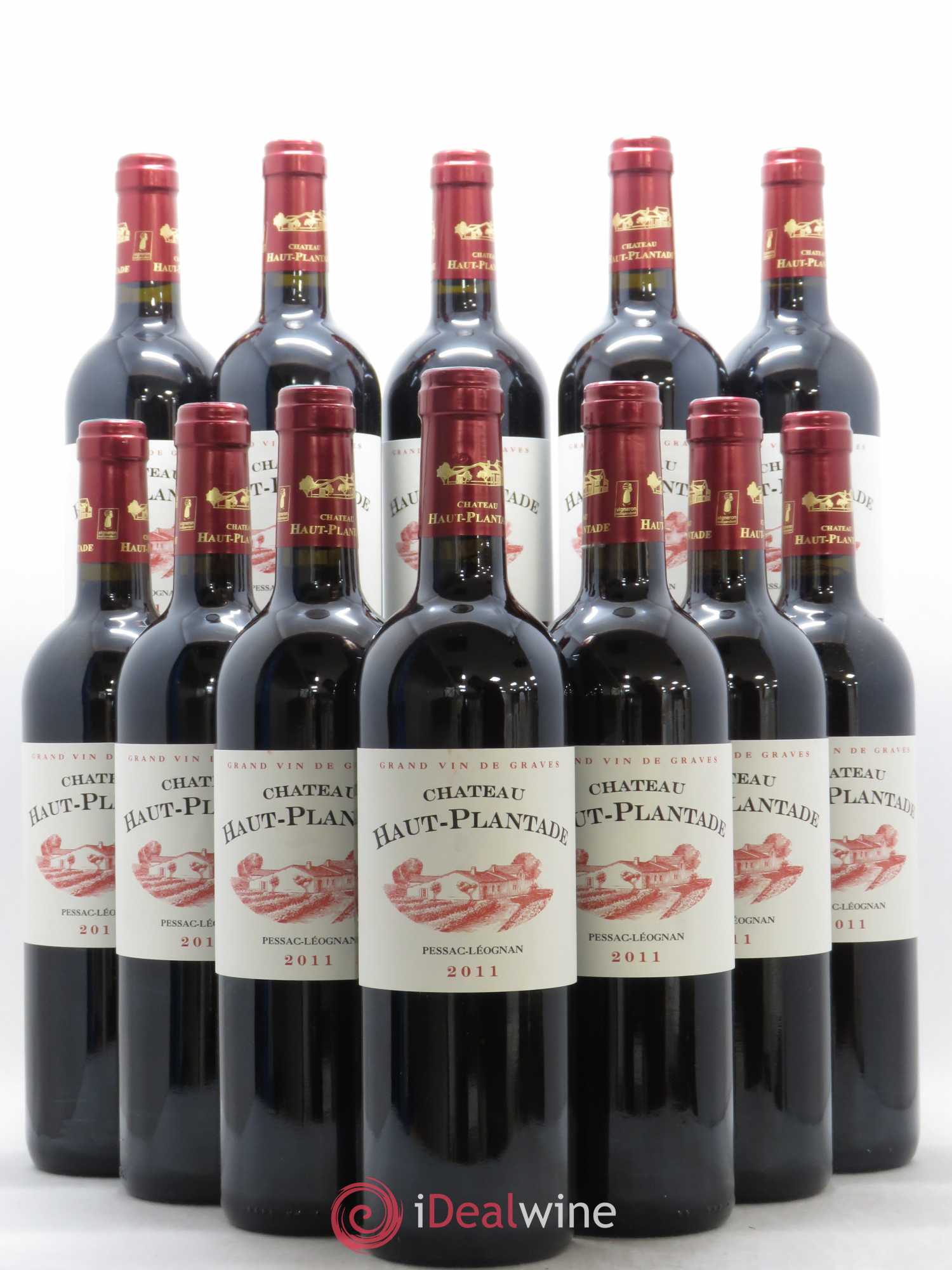 Pessac-Léognan Château Haut Plantade (sans prix de réserve) 2011 - Lot de 12 bouteilles - 0