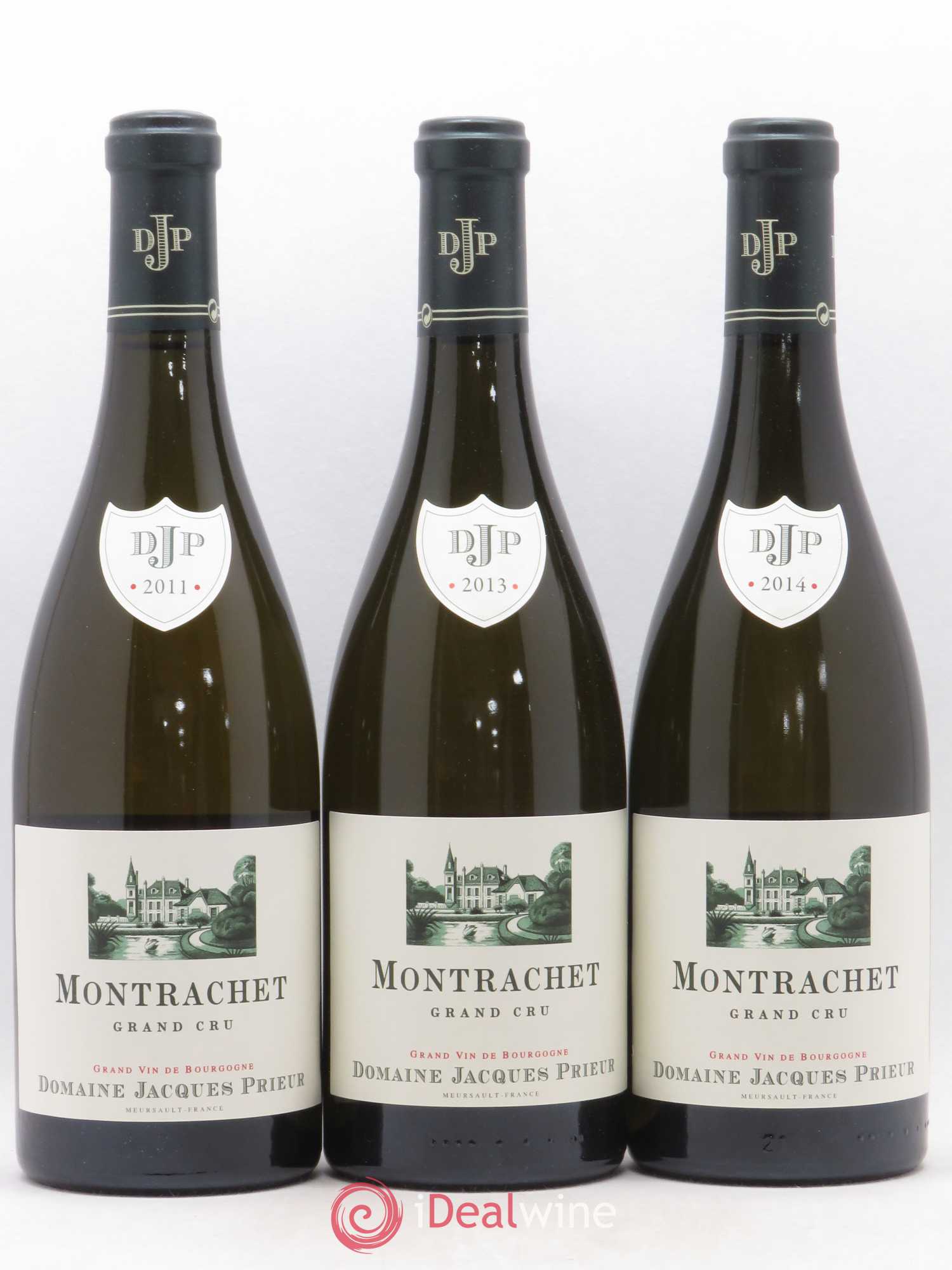 Montrachet Grand Cru Jacques Prieur (Domaine) Caisse panachée Millésimes 2011 - 2013 - 2014 (sans prix de réserve) - Lot de 3 bouteilles - 0