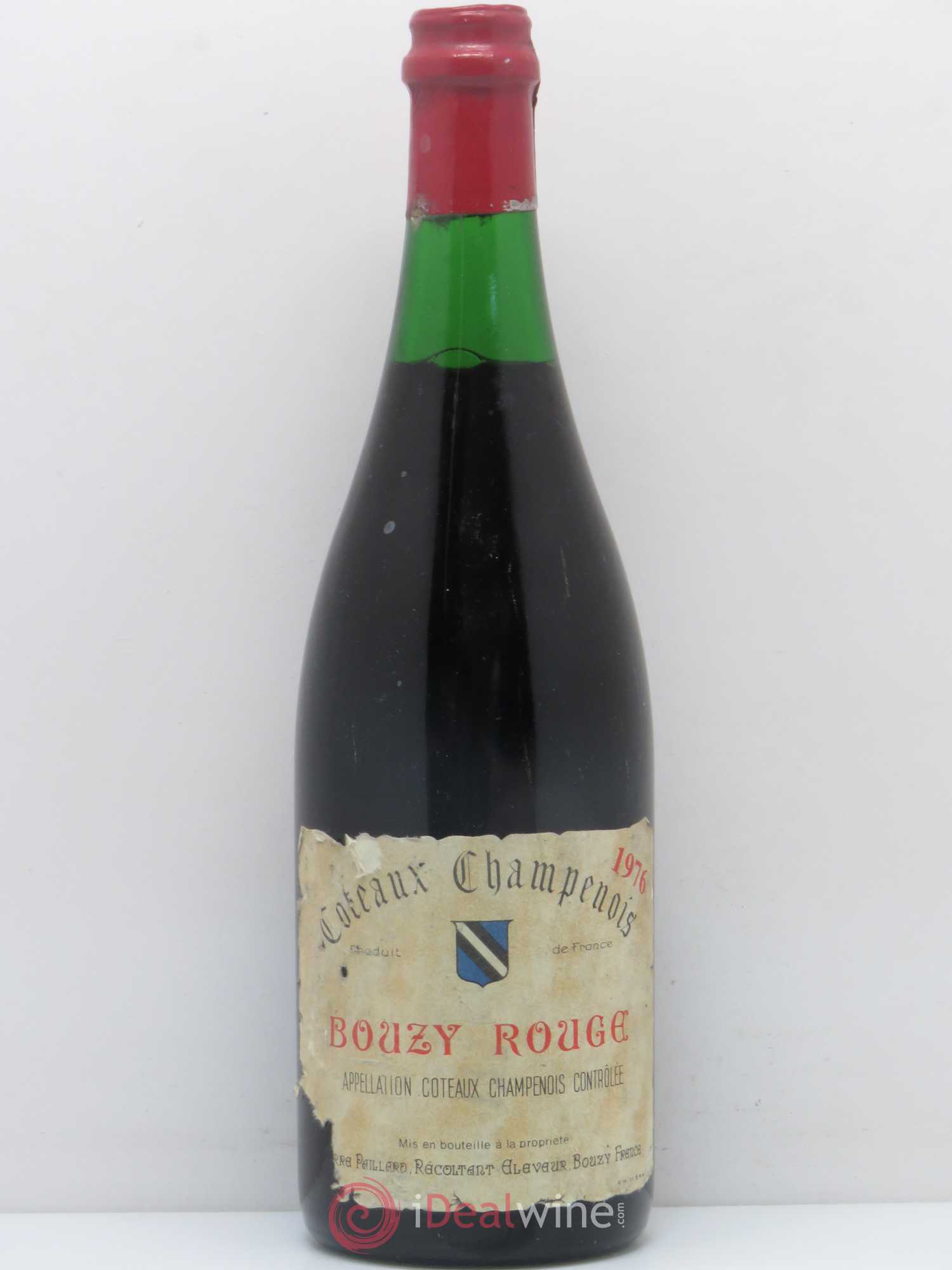 Divers Bouzy Rouge Pierre Paillard 1976 - Lot de 1 bouteille - 0